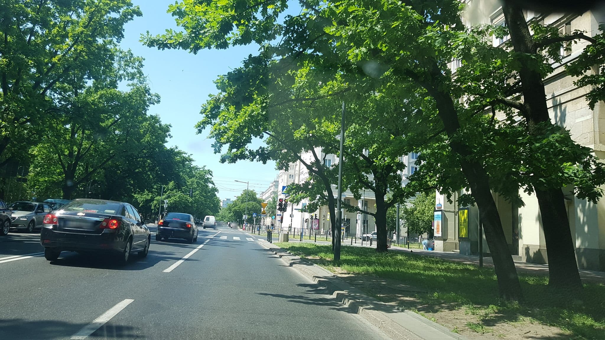 Street view near Studio Panorama "Night and Day", Żoliborz — © kmajcher (CC BY-SA · Mapillary)