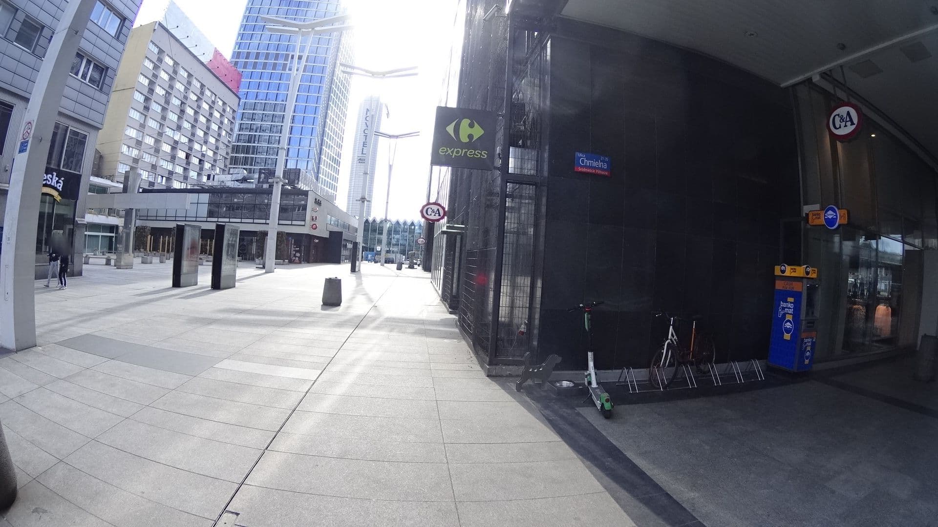 Street view near Centre Apartamenty Warszawa, Warsaw — © awizonosz (CC BY-SA · Mapillary)