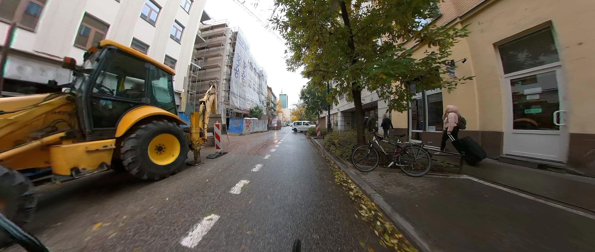 Street view near Hostel Witt, Warsaw — © 9f893cde (CC BY-SA · Mapillary)