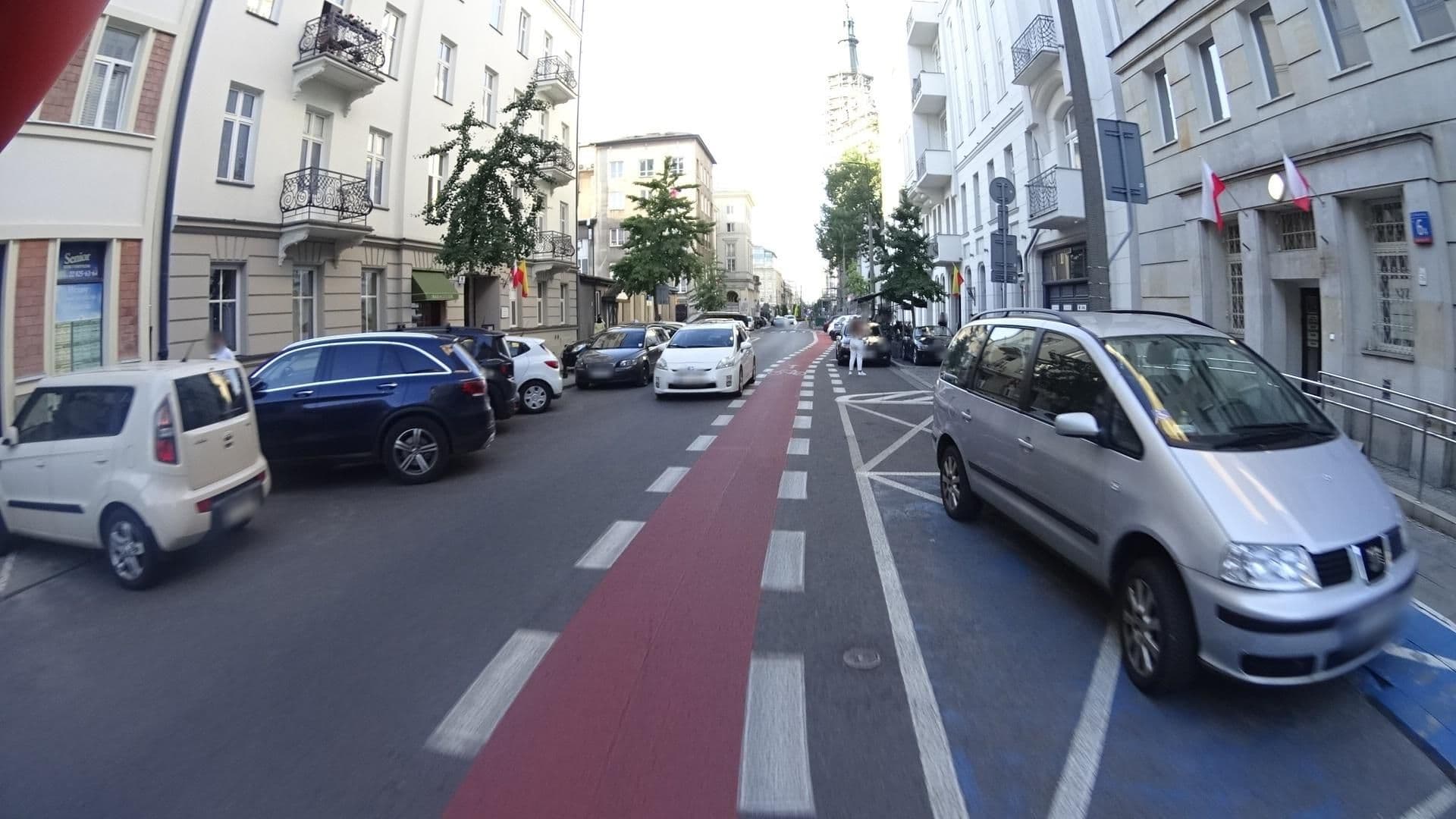 Street view near Mokotowska Charming Apartment, Śródmieście — © awizonosz (CC BY-SA · Mapillary)