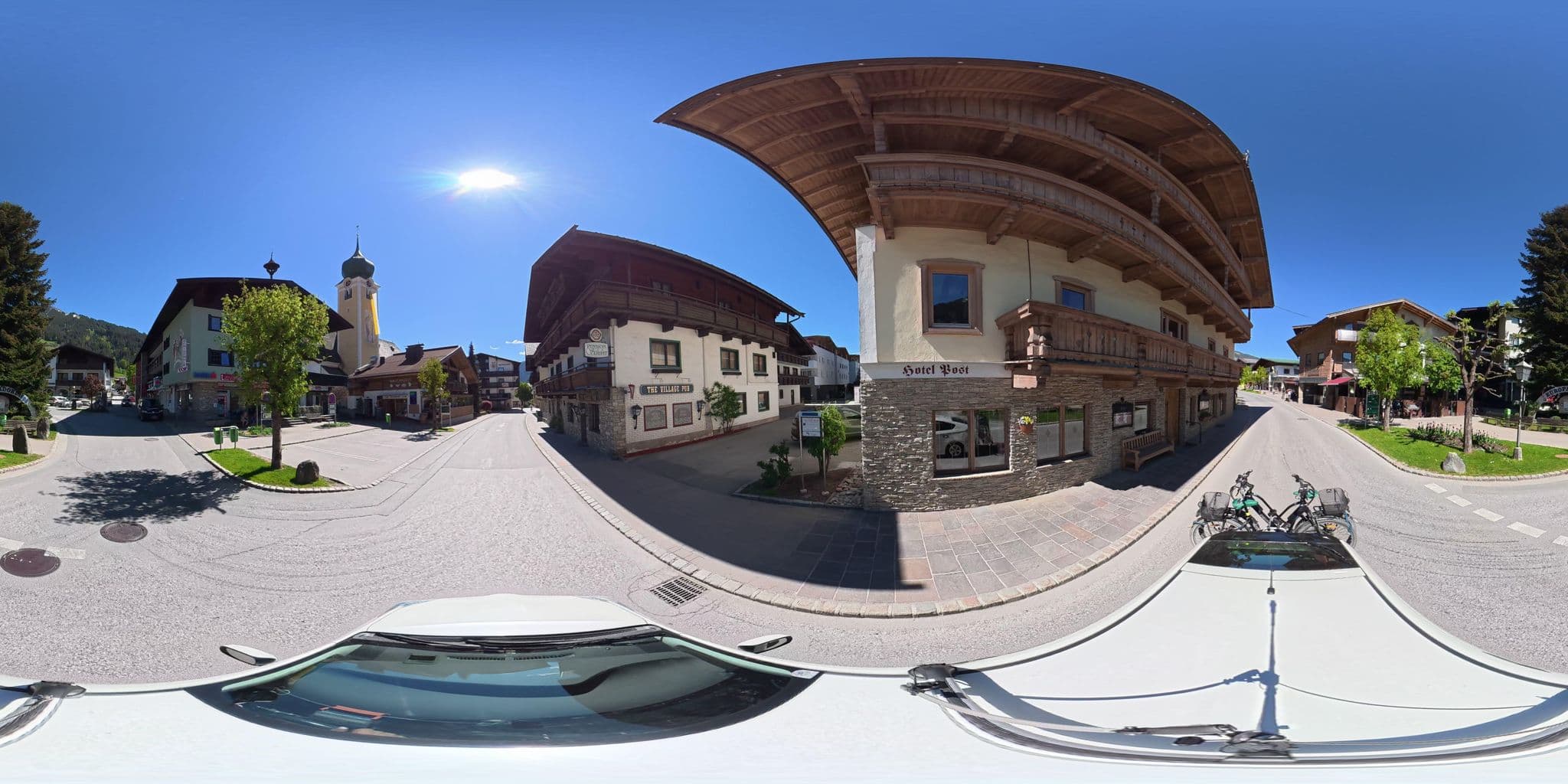 Street view near Pension Schober, Westendorf — © osmplus_org (CC BY-SA · Mapillary)