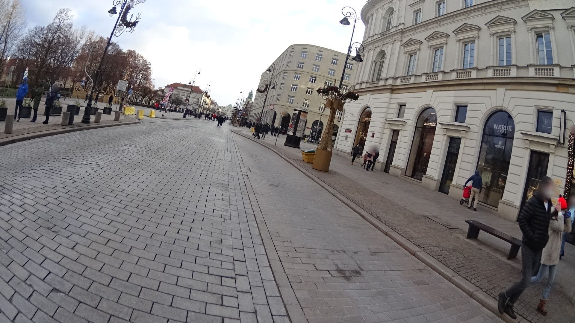 Street view near Raffles Europejski Warsaw, Warsaw — © awizonosz (CC BY-SA · Mapillary)