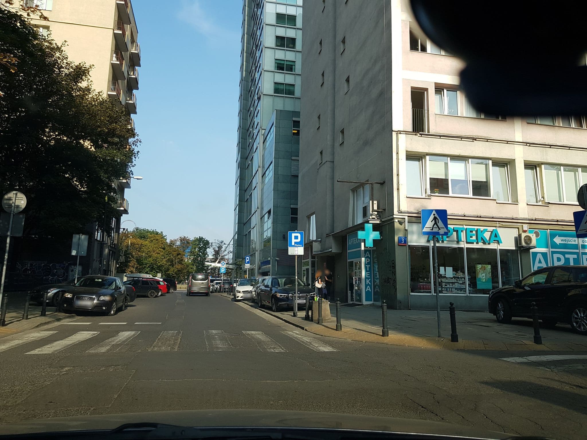 Street view near Pańska 3, Warsaw — © kmajcher (CC BY-SA · Mapillary)