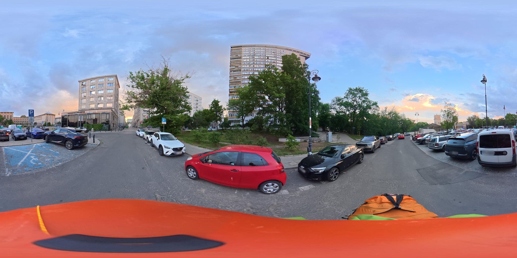 Street view near Panorama Suite Smolna, Śródmieście — © awizonosz (CC BY-SA · Mapillary)