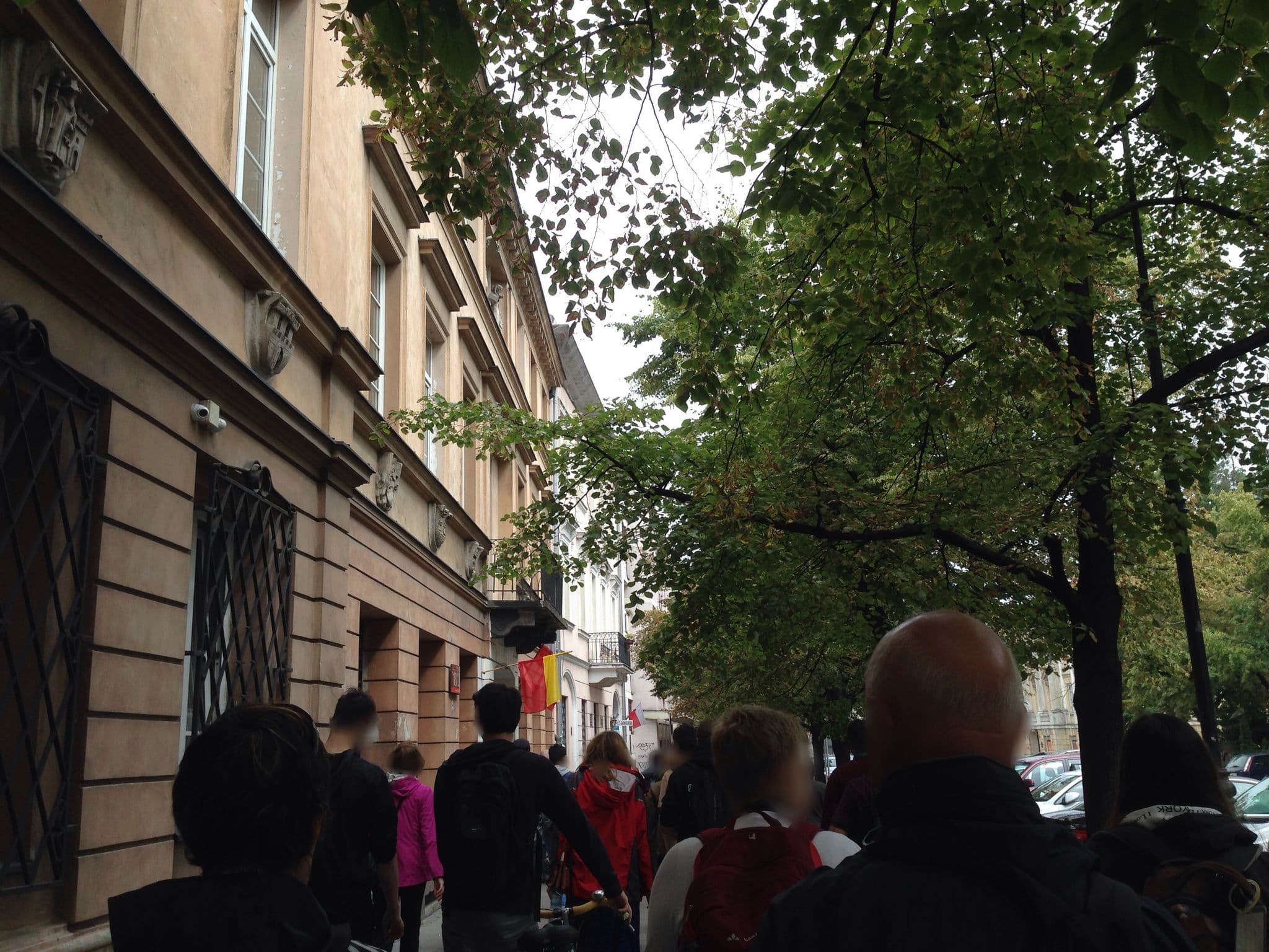 Street view near Bursa szkolna, Praga Północ — © wangen_anna (CC BY-SA · Mapillary)