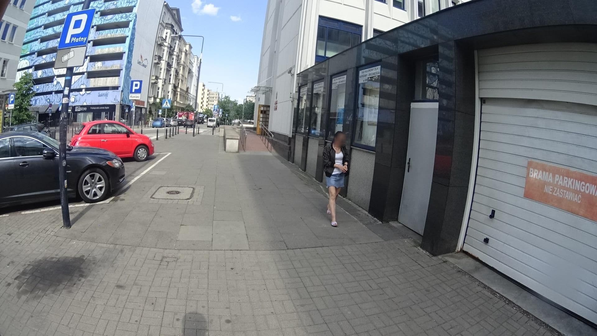 Street view near Wdj Hostel, Warsaw — © awizonosz (CC BY-SA · Mapillary)