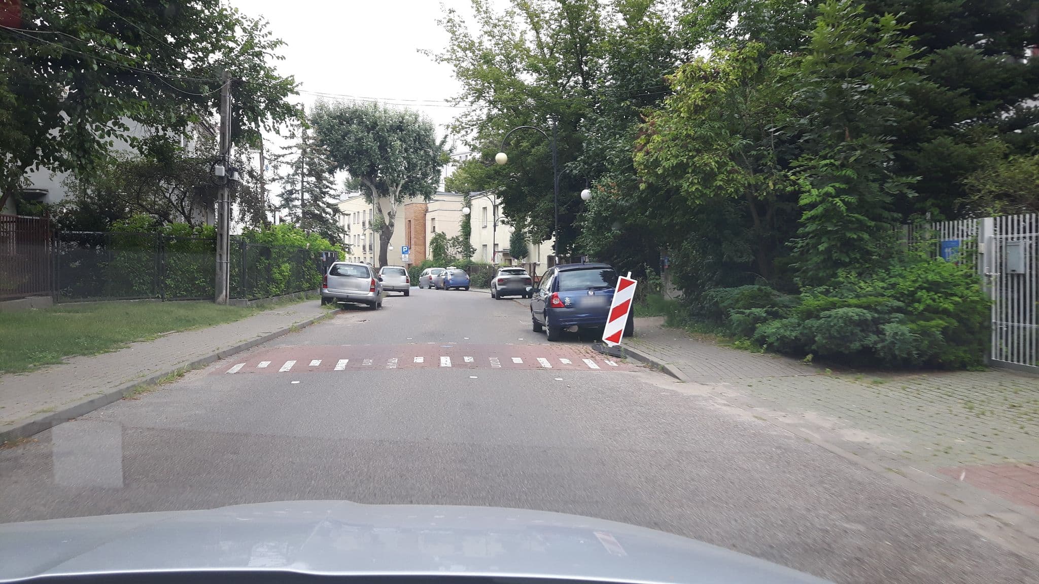 Street view near Orange Hostel, Żoliborz — © andpol_2288 (CC BY-SA · Mapillary)