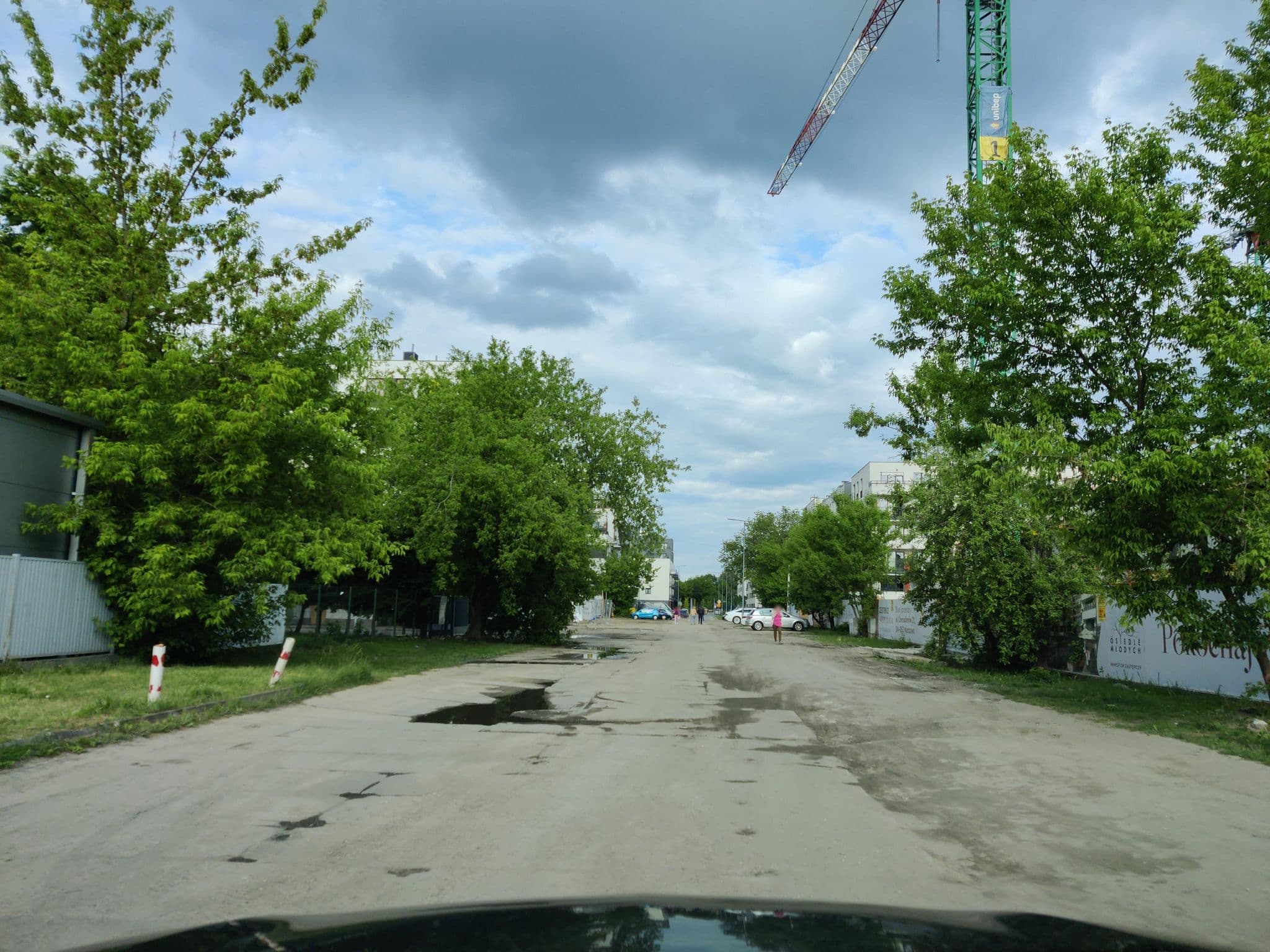 Street view near Hotel Siennicka, Praga Południe — © kietlak (CC BY-SA · Mapillary)