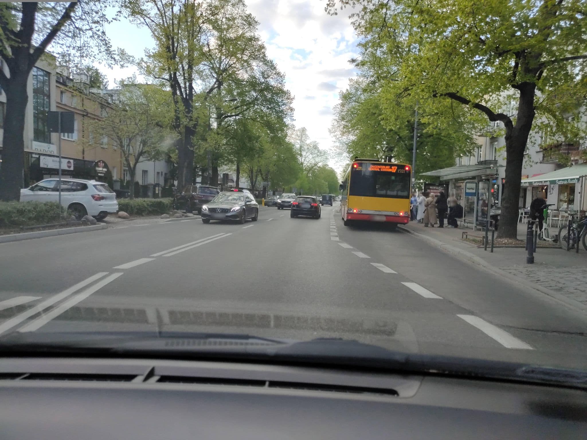 Street view near New Warsaw Apartments, Praga Południe — © GanderPL (CC BY-SA · Mapillary)