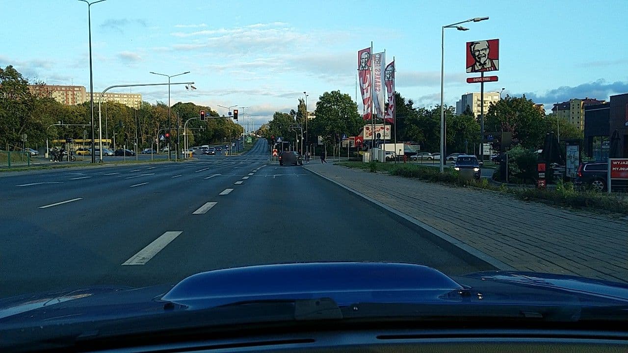Street view near Internat Liceum Ogólnokształcącego nr VI, Olsztyn — © jpol (CC BY-SA · Mapillary)