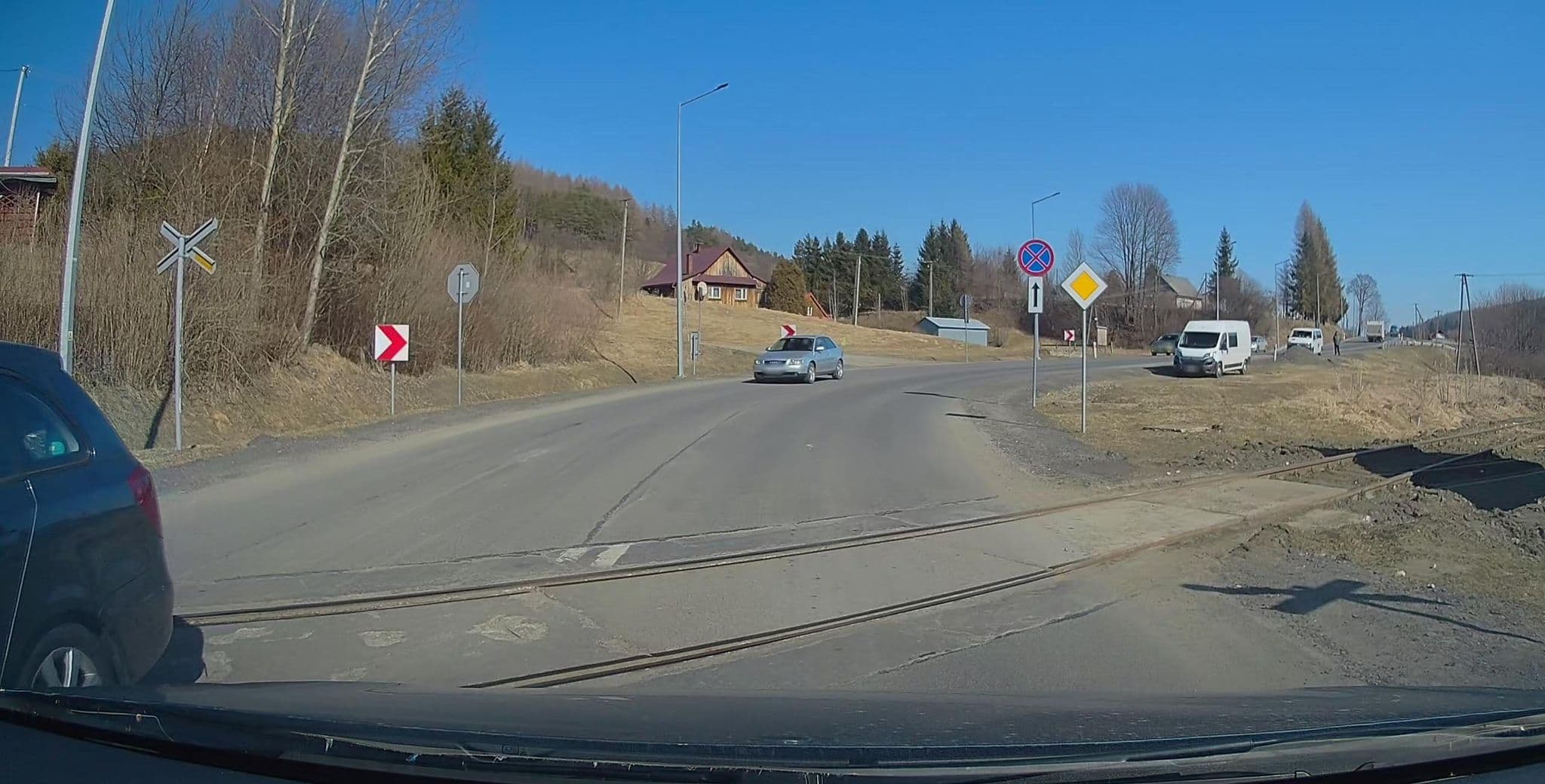 Street view near Agroturystyka Domki Nad Stebnikiem Barbara Wyszyńska, Ustrzyki Dolne — © gpsmapper (CC BY-SA · Mapillary)