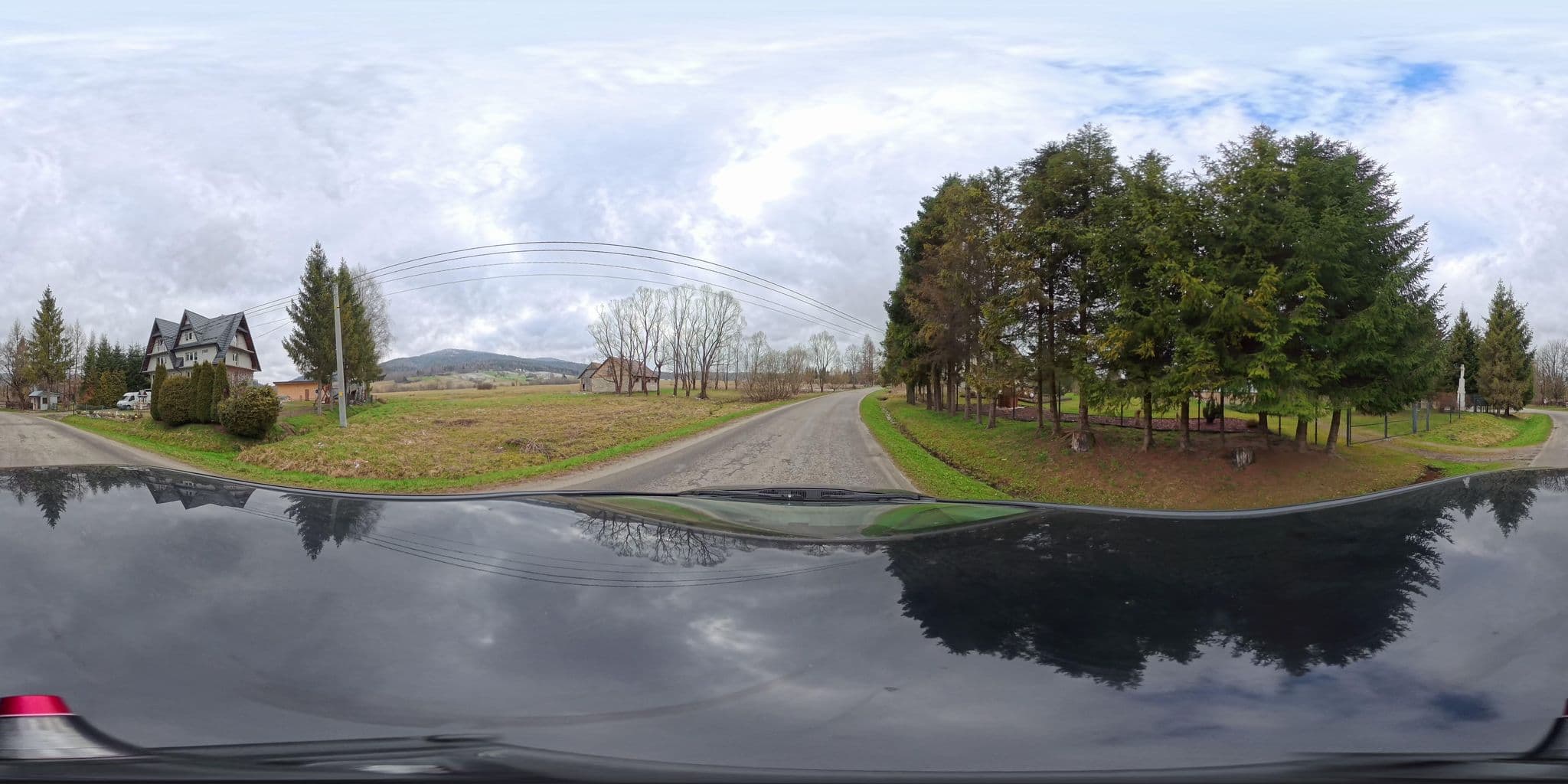 Street view near Gospodarstwo Agroturystyczne Elżbieta Świątkowska Kanik, Ustrzyki Dolne — © David177 (CC BY-SA · Mapillary)