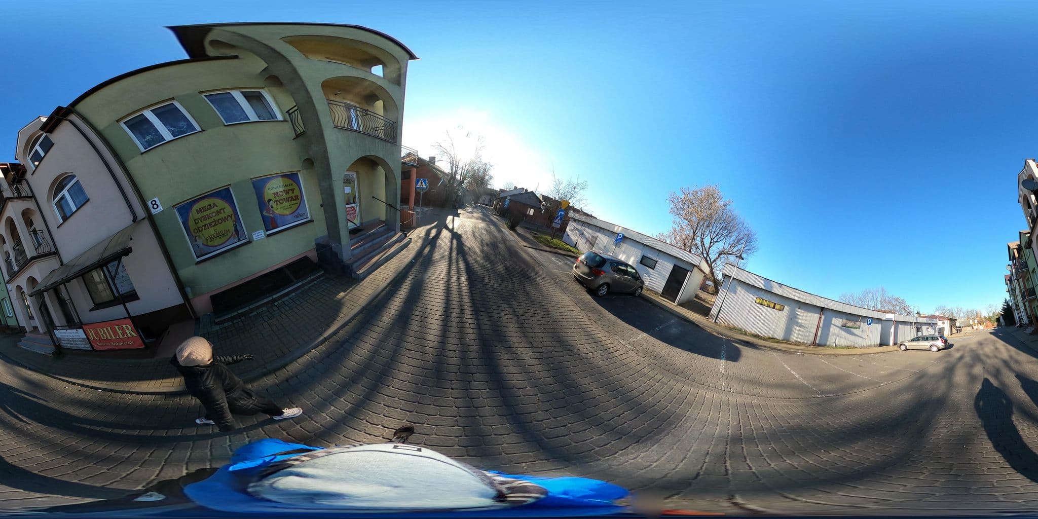Street view near Czar Polesie Hotel, Włodawa — © thompsondt (CC BY-SA · Mapillary)