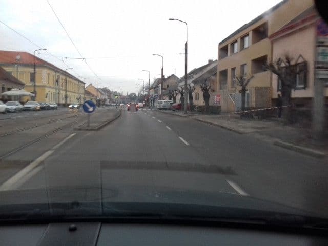 Street view near Korona Panzió, Debrecen — © vst (CC BY-SA · Mapillary)