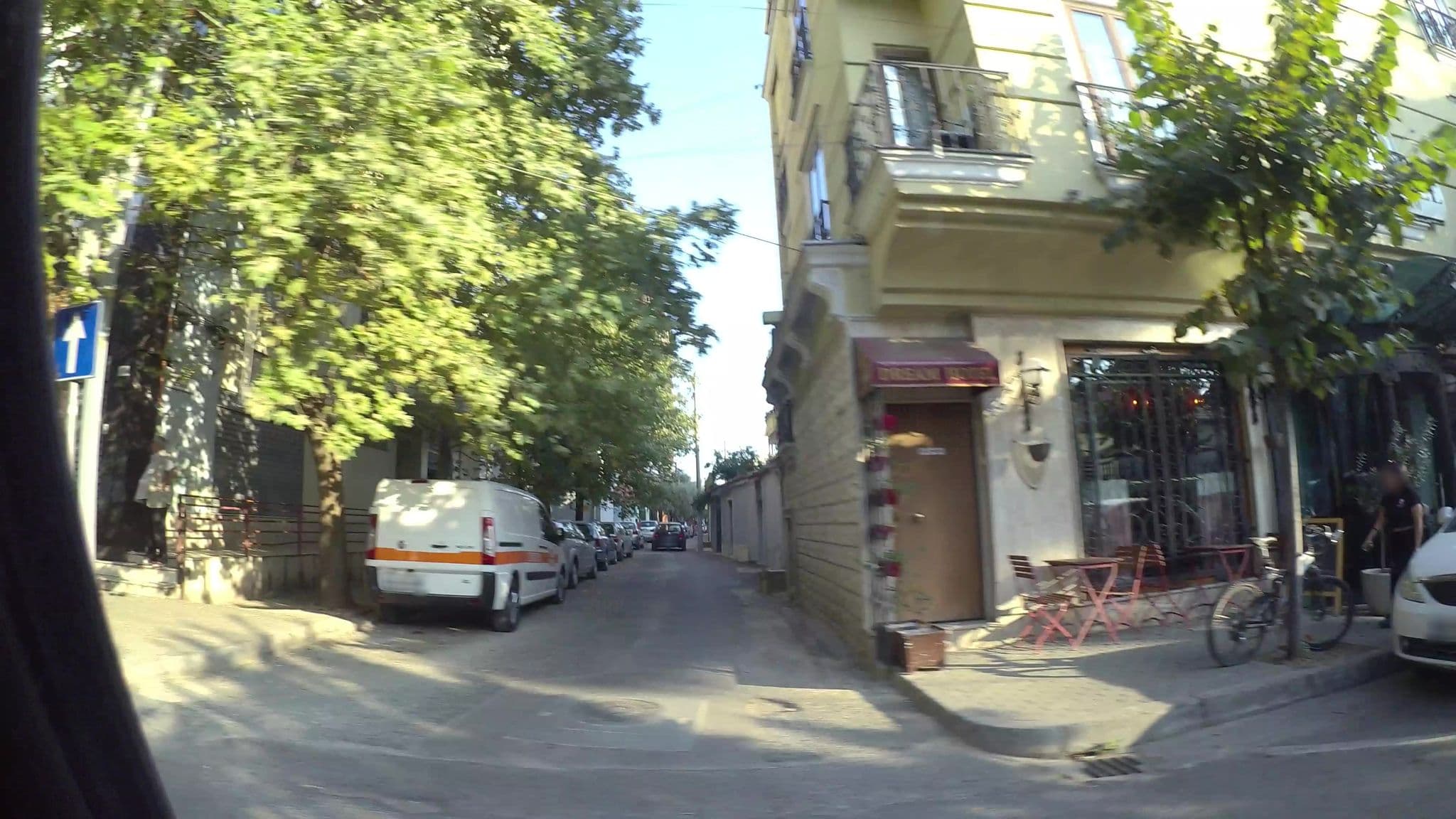 Street view near Hotel Dream, Tirana