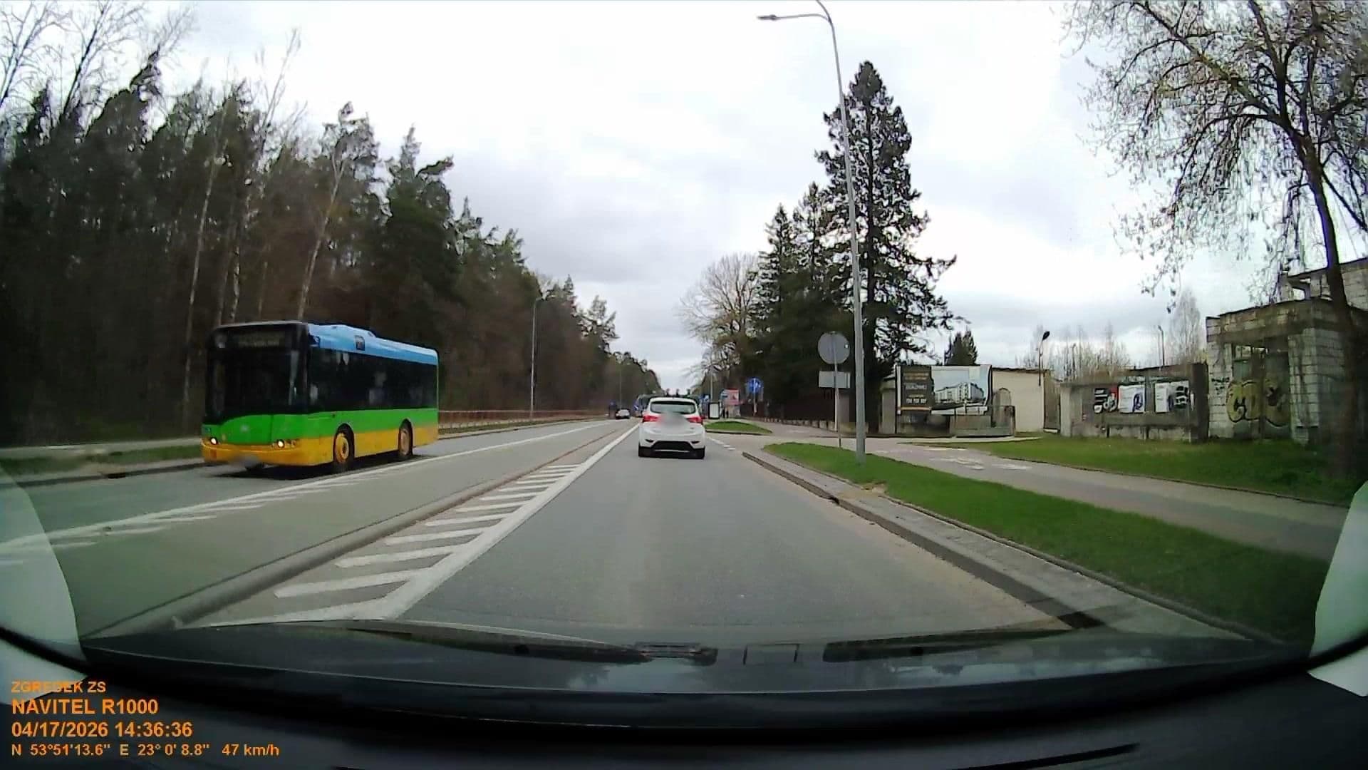 Street view near Bursa Międzyszkolna, Augustów — © d3mol3k (CC BY-SA · Mapillary)
