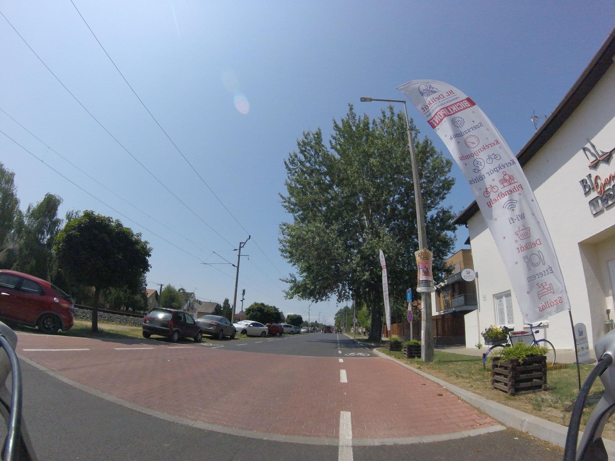 Street view near BL Garden Panzió, Balatonlelle — © goprohero (CC BY-SA · Mapillary)