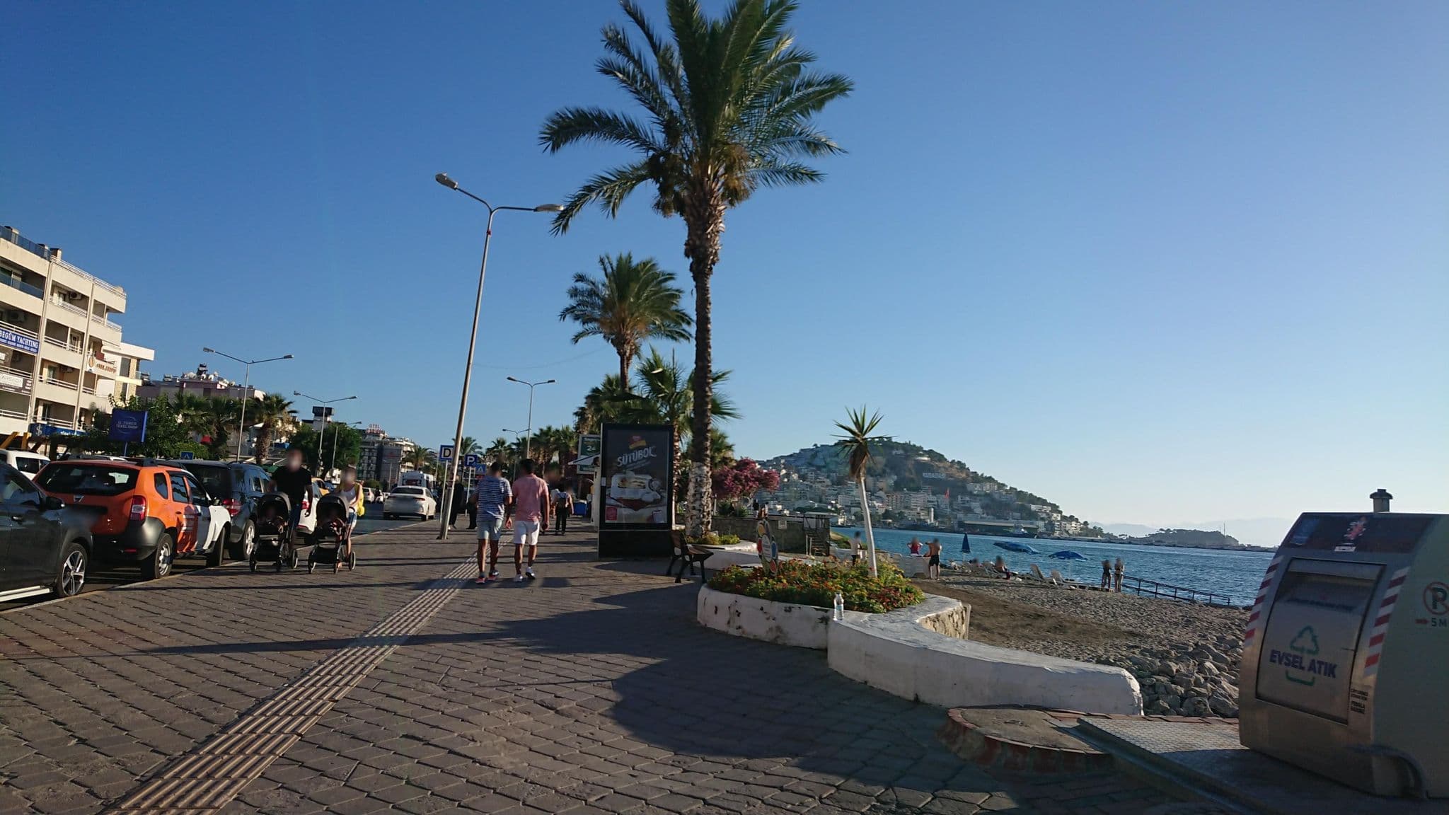 Street view near Sozer Hotel, Kuşadası — © kubikanber (CC BY-SA · Mapillary)