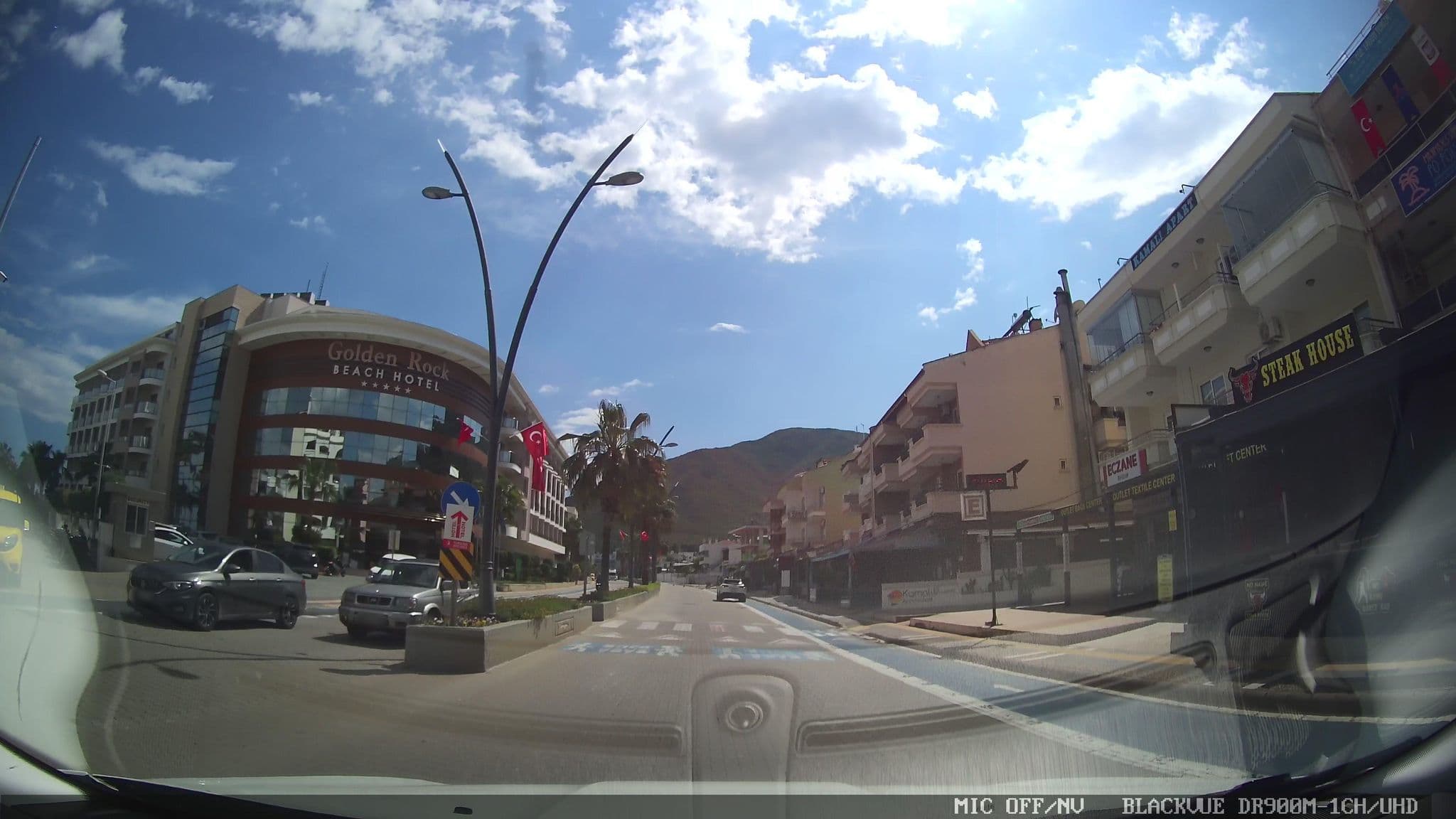 Street view near Kıvılcım Hotel, Marmaris — © asturksever (CC BY-SA · Mapillary)