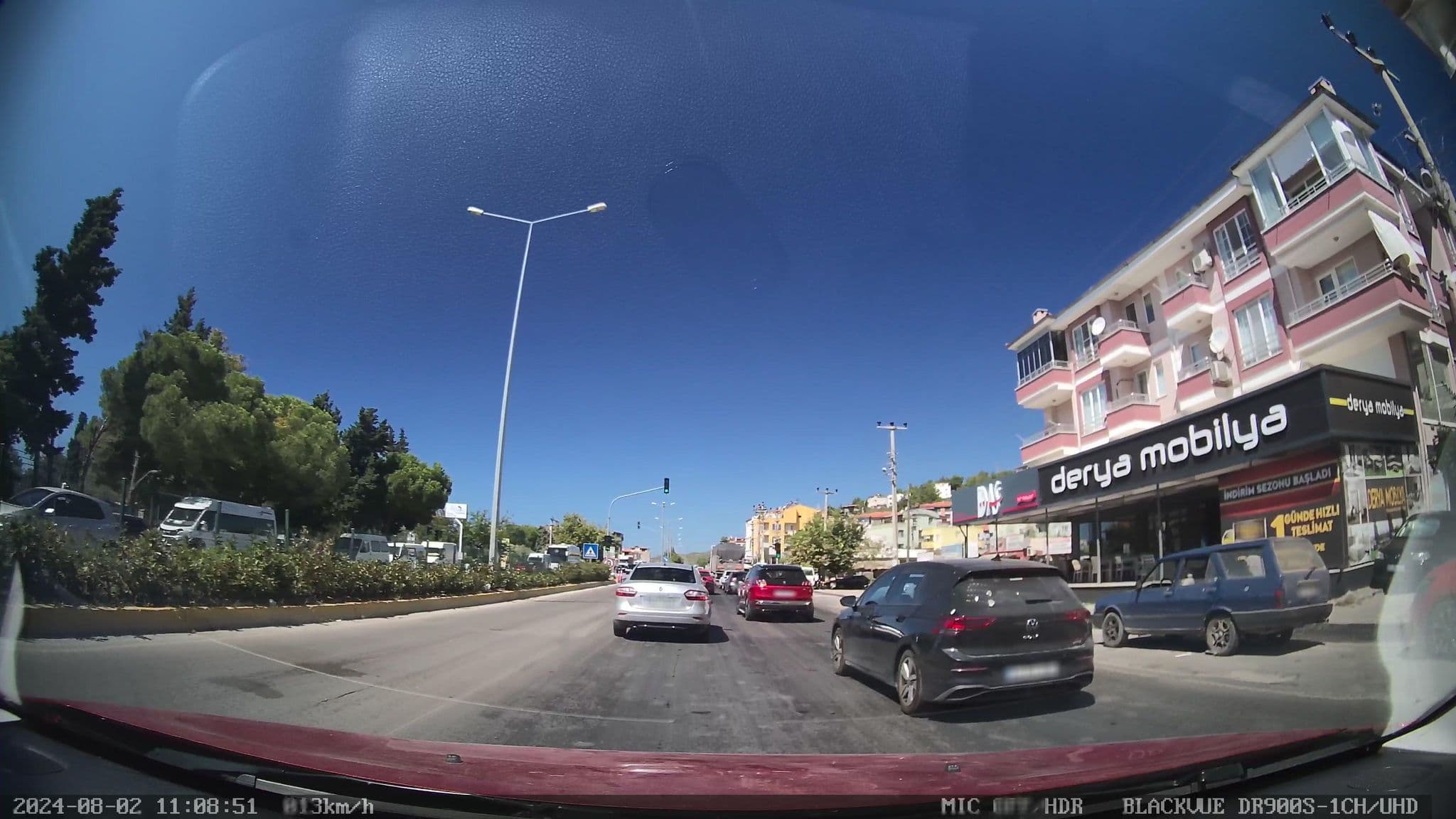 Street view near Anfora Hotel & Beach Club, Altınoluk — © unen (CC BY-SA · Mapillary)