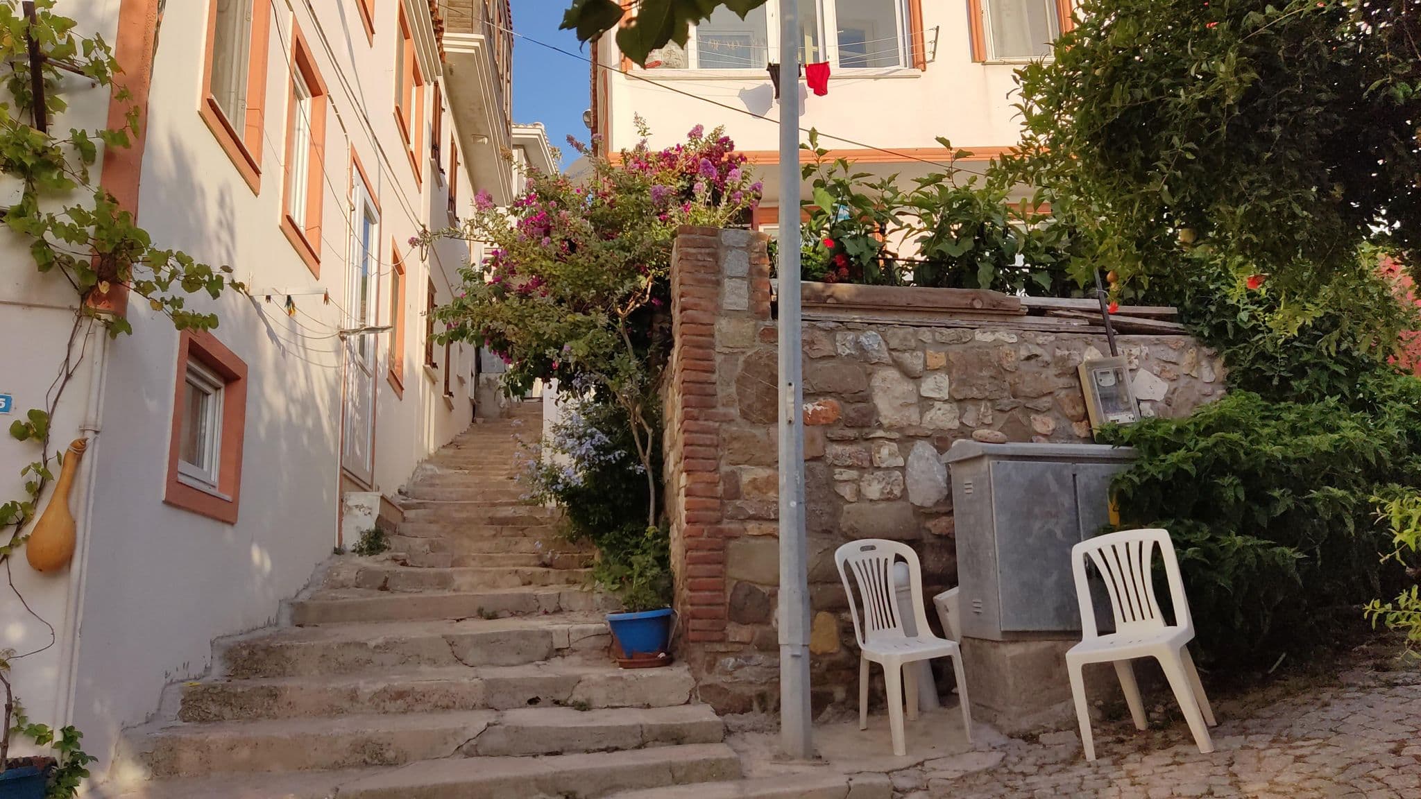 Street view near Dafne Pansiyon, Bozcaada — © orkut (CC BY-SA · Mapillary)
