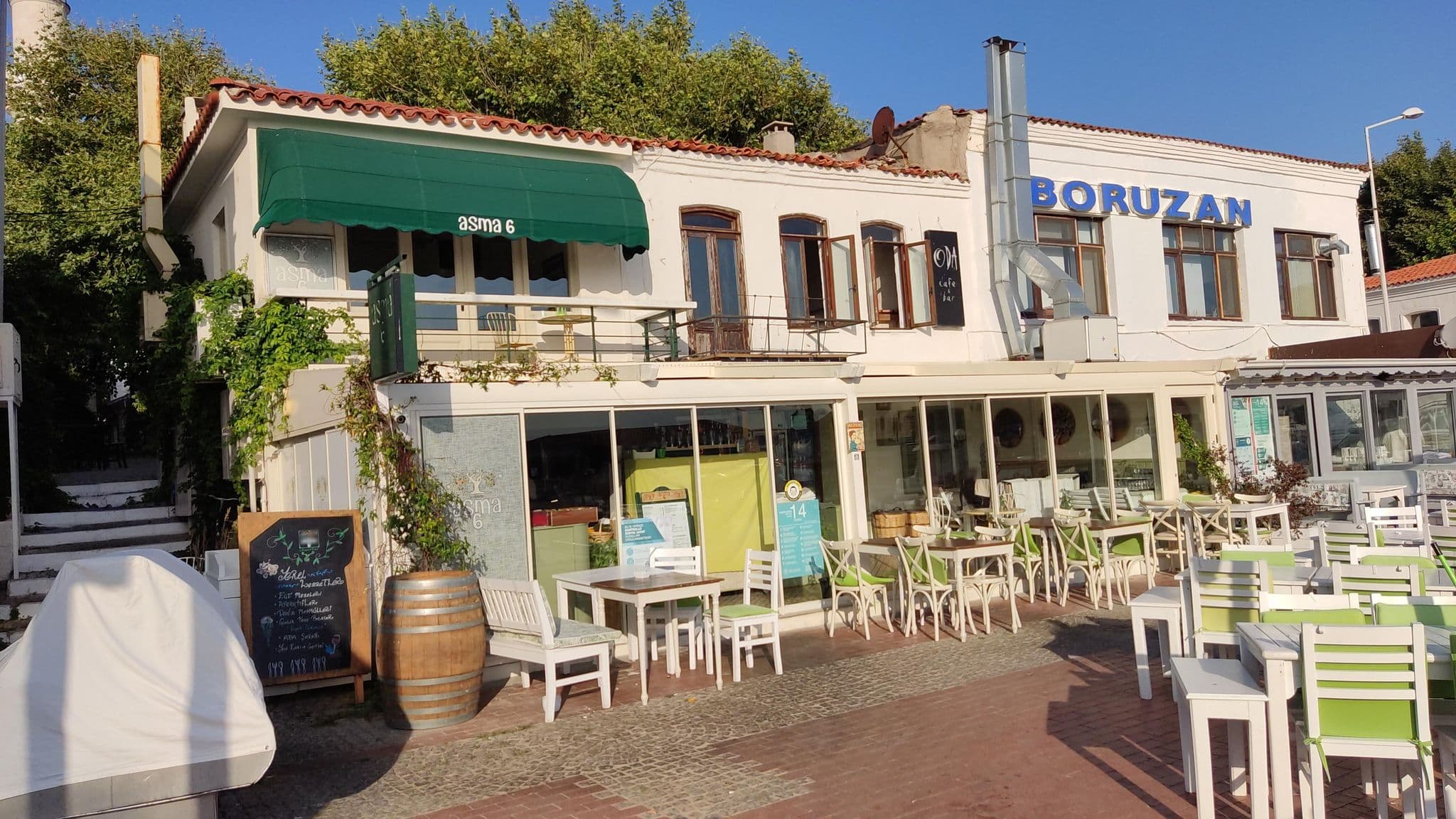 Street view near Rüzgargülü Otel, Bozcaada — © orkut (CC BY-SA · Mapillary)