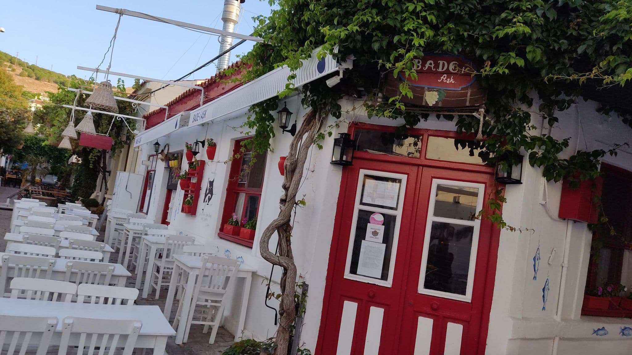 Street view near Sezer Pansiyon, Bozcaada — © orkut (CC BY-SA · Mapillary)