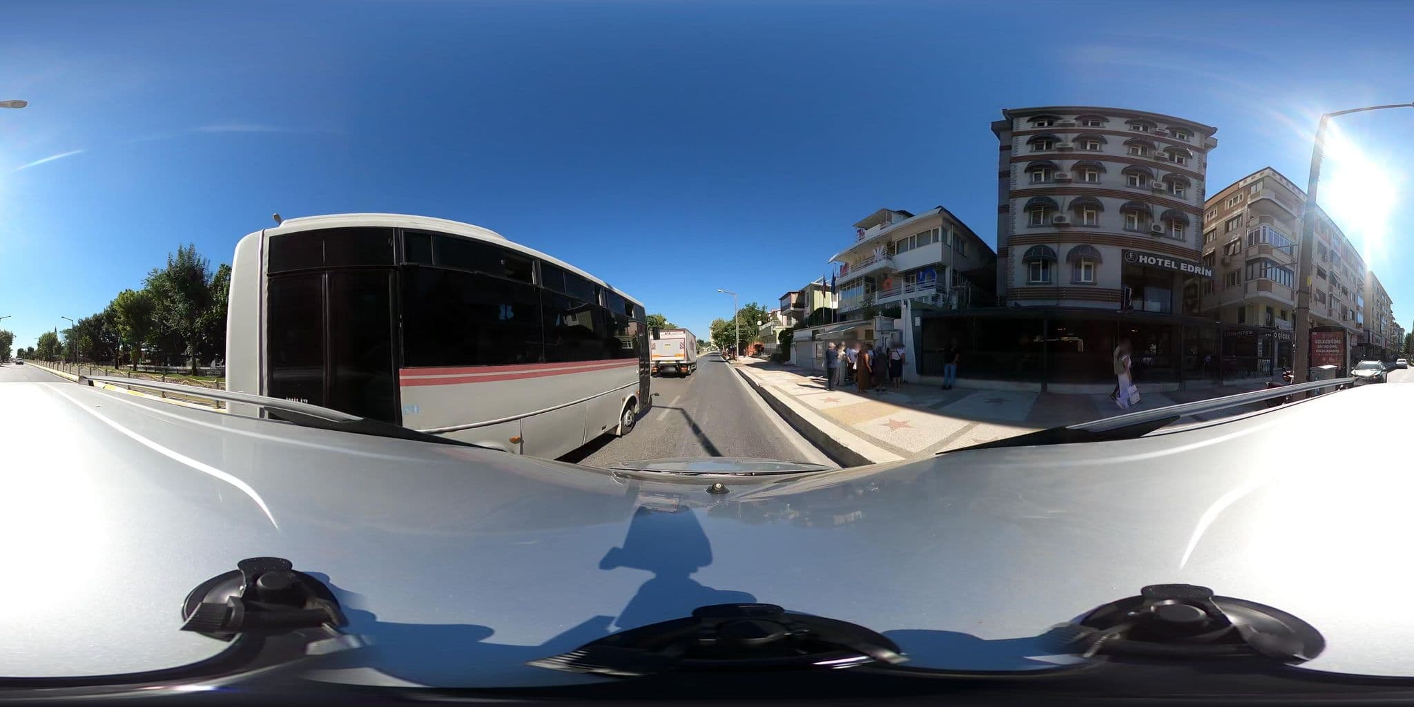 Street view near Edrin Hotel & Cafe Restorant, Edirne — © orkut (CC BY-SA · Mapillary)