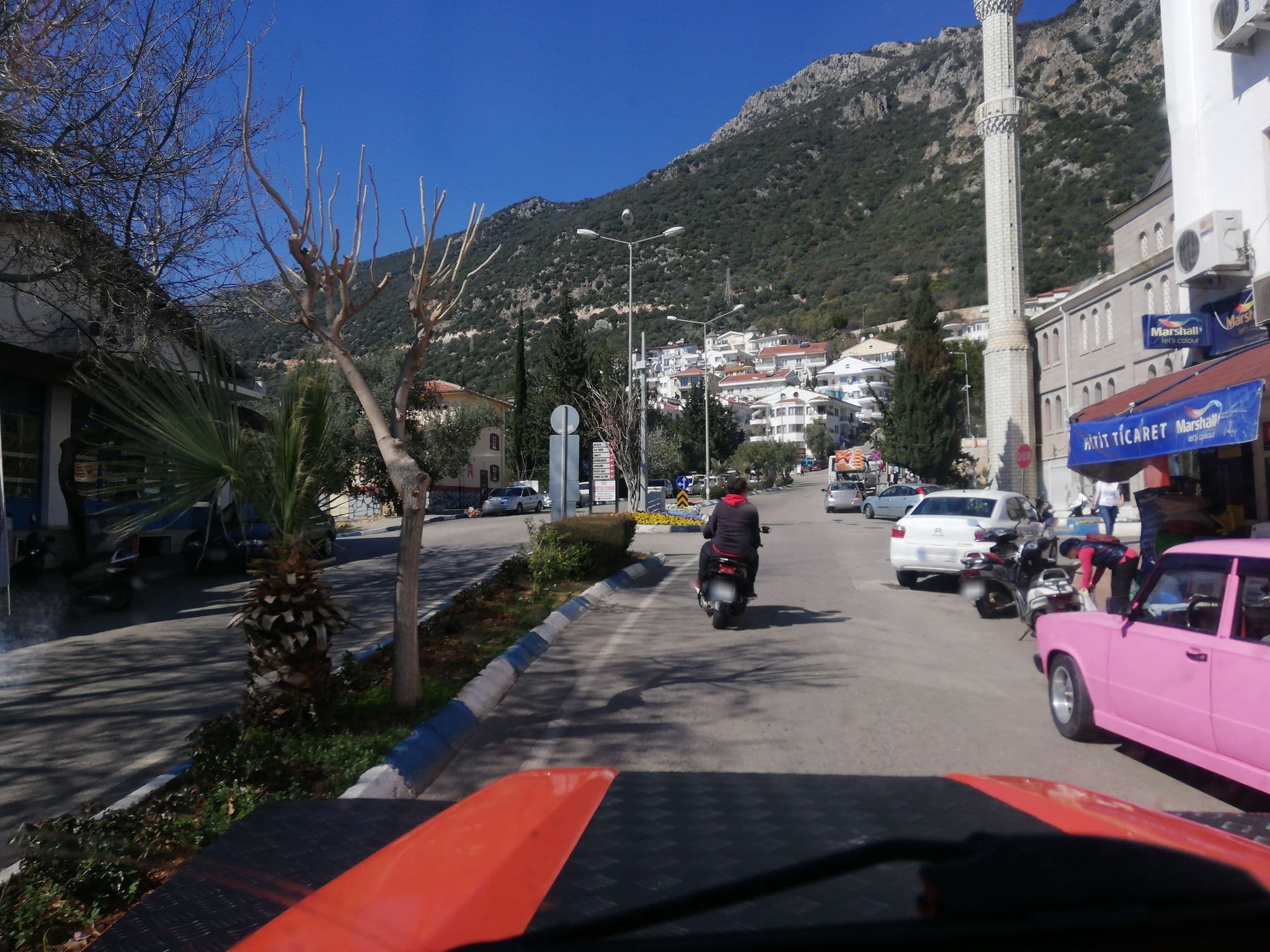 Street view near Dantel Butik Ev Pansiyon, Kaş — © nazif (CC BY-SA · Mapillary)