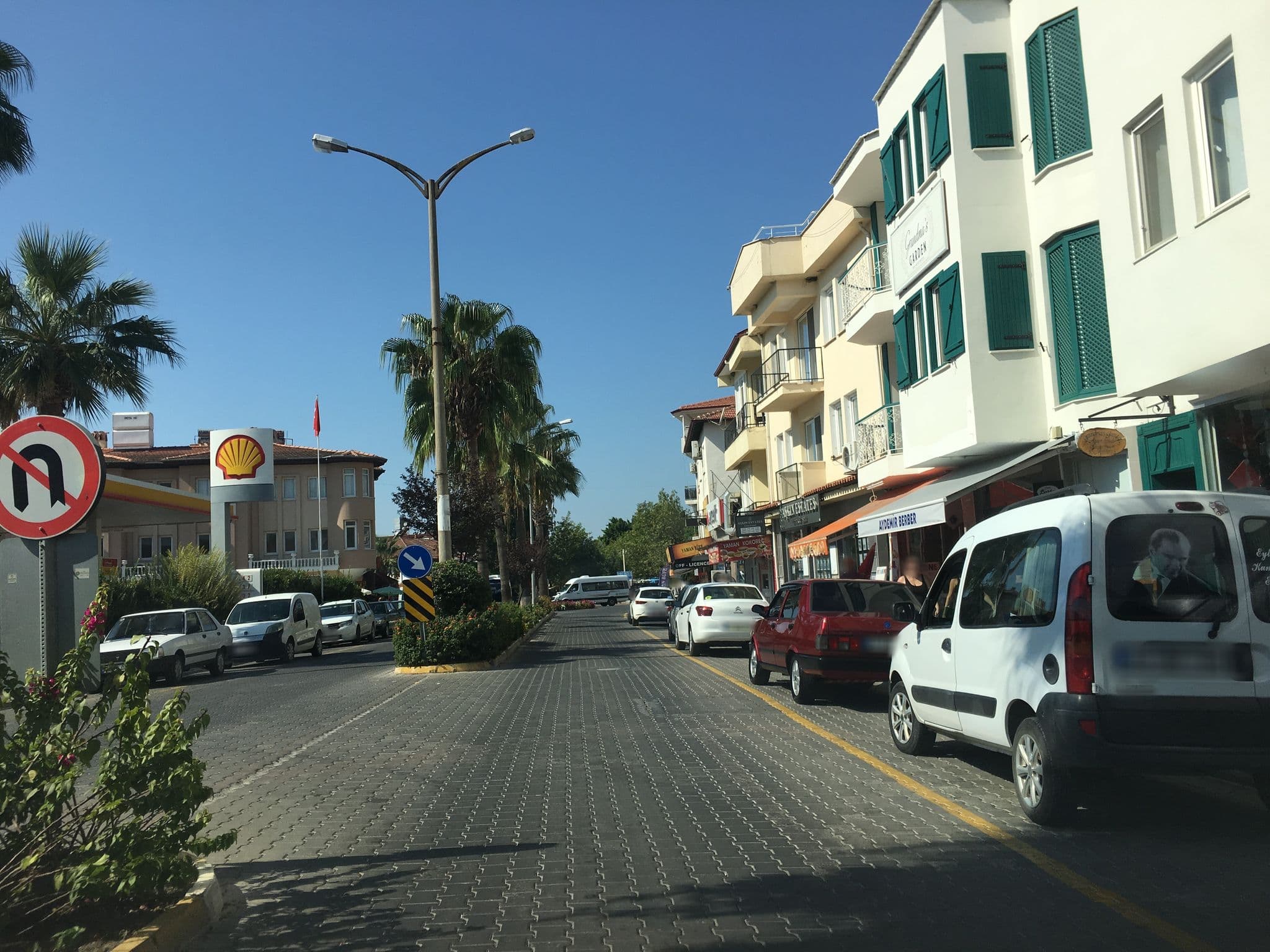 Street view near Grandma's Garden Hotel, Dalyan — © empty (CC BY-SA · Mapillary)