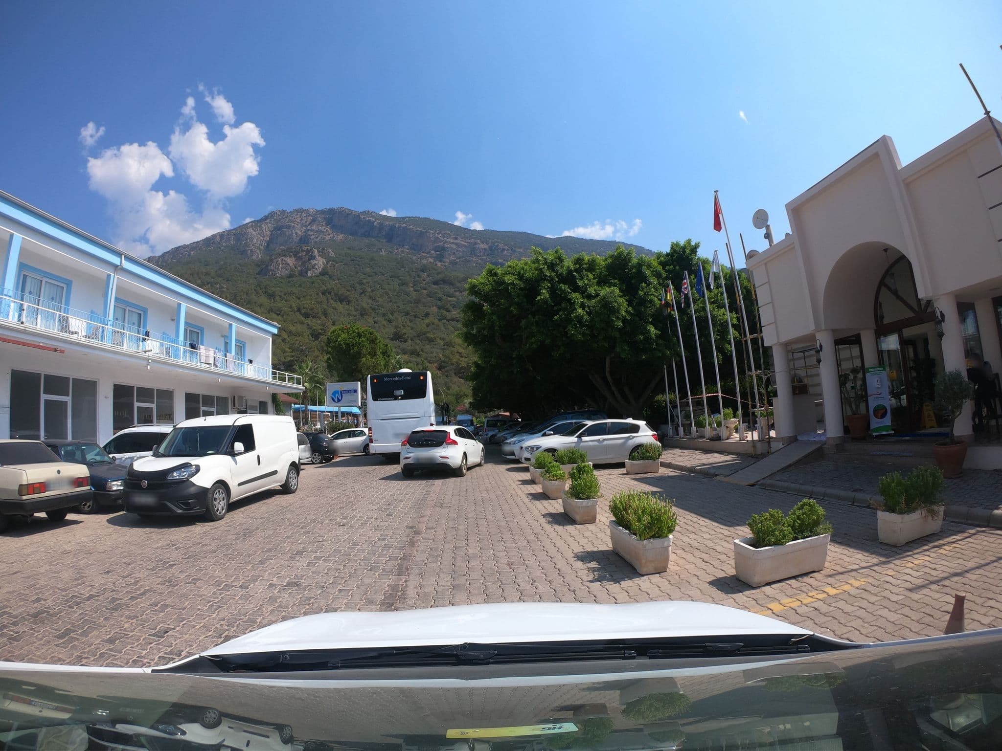 Street view near Flying Dutchman Hotel, Ölüdeniz — © asturksever (CC BY-SA · Mapillary)