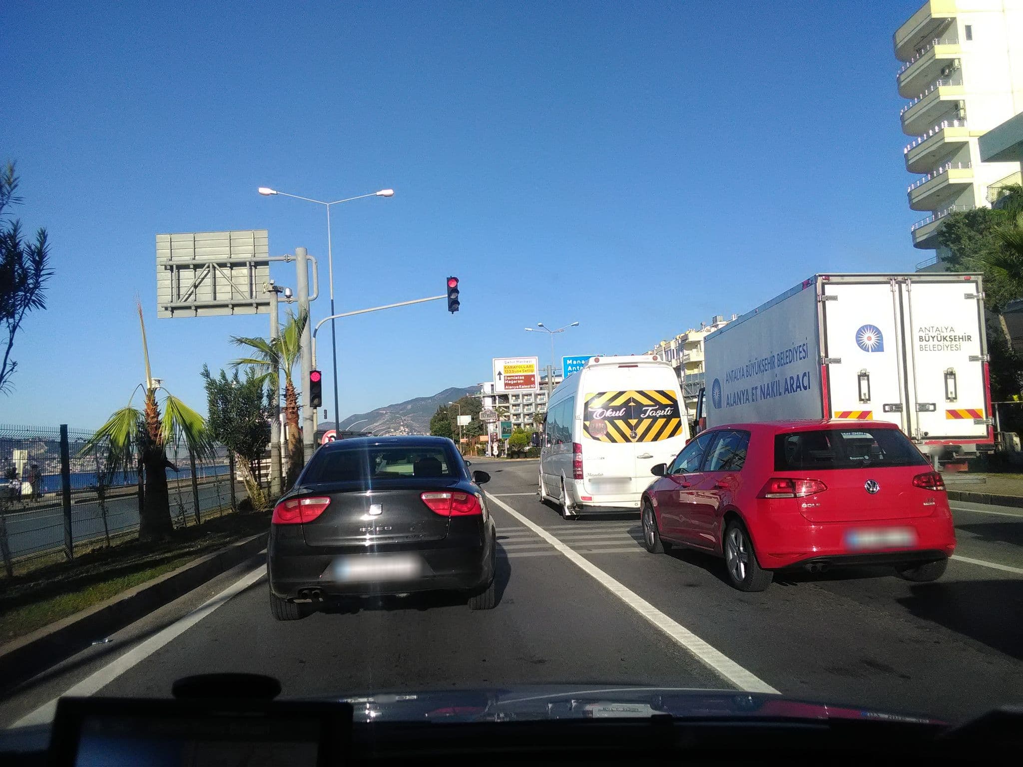 Street view near Bora Bora Hotel&Palace SeaSide, Tosmur — © andershl (CC BY-SA · Mapillary)