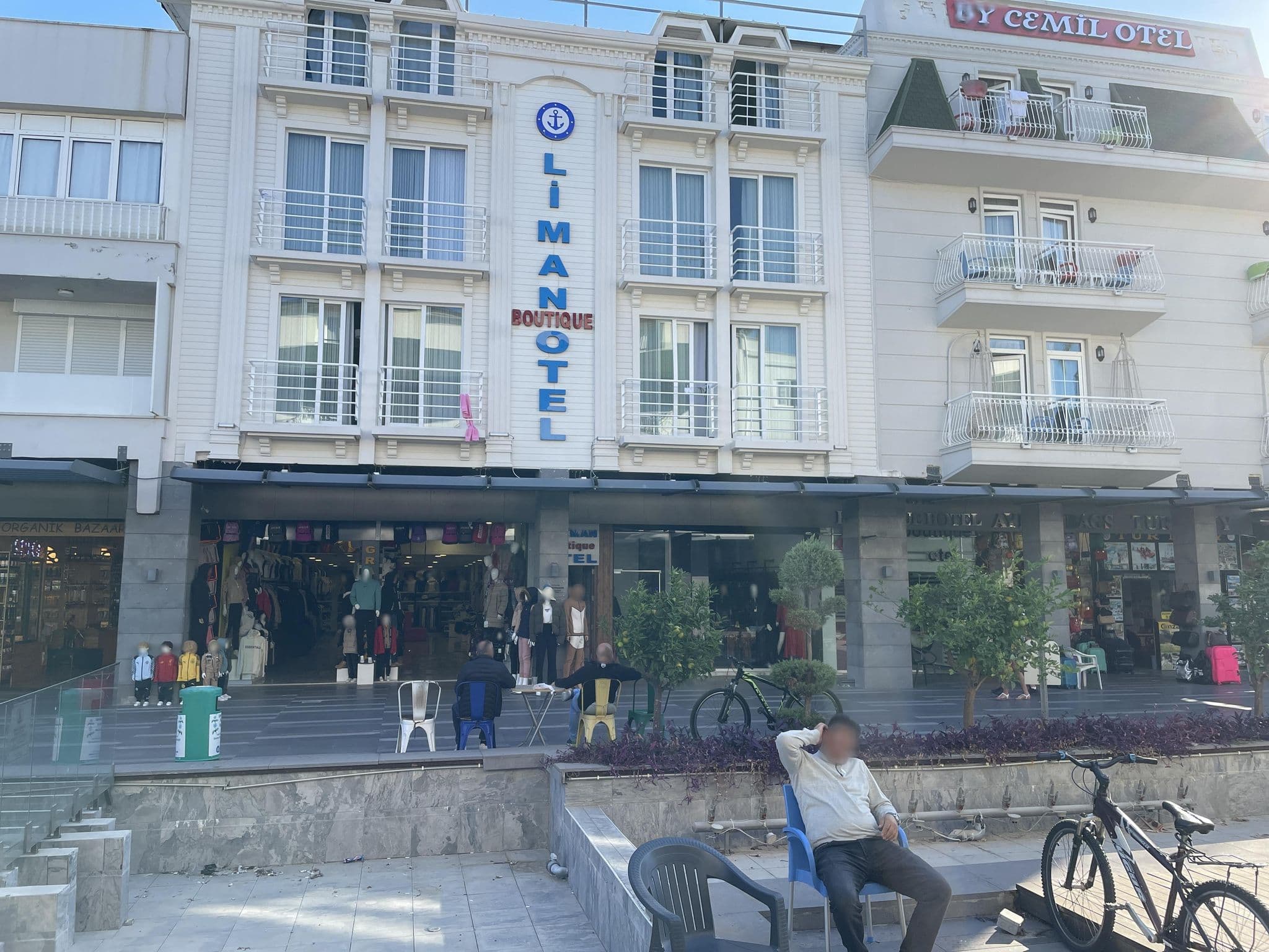 Street view near By Cemil Boutique Hotel, Kemer — © batyrmastyr (CC BY-SA · Mapillary)