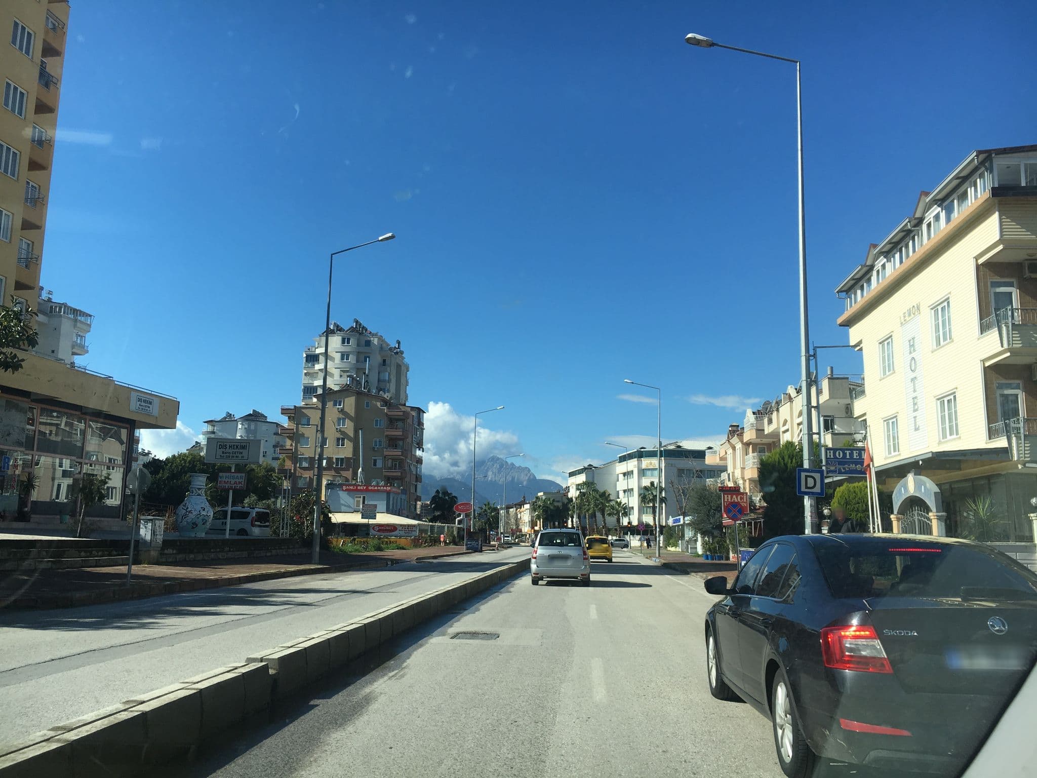 Street view near Lemon Hotel, Antalya — © semi (CC BY-SA · Mapillary)