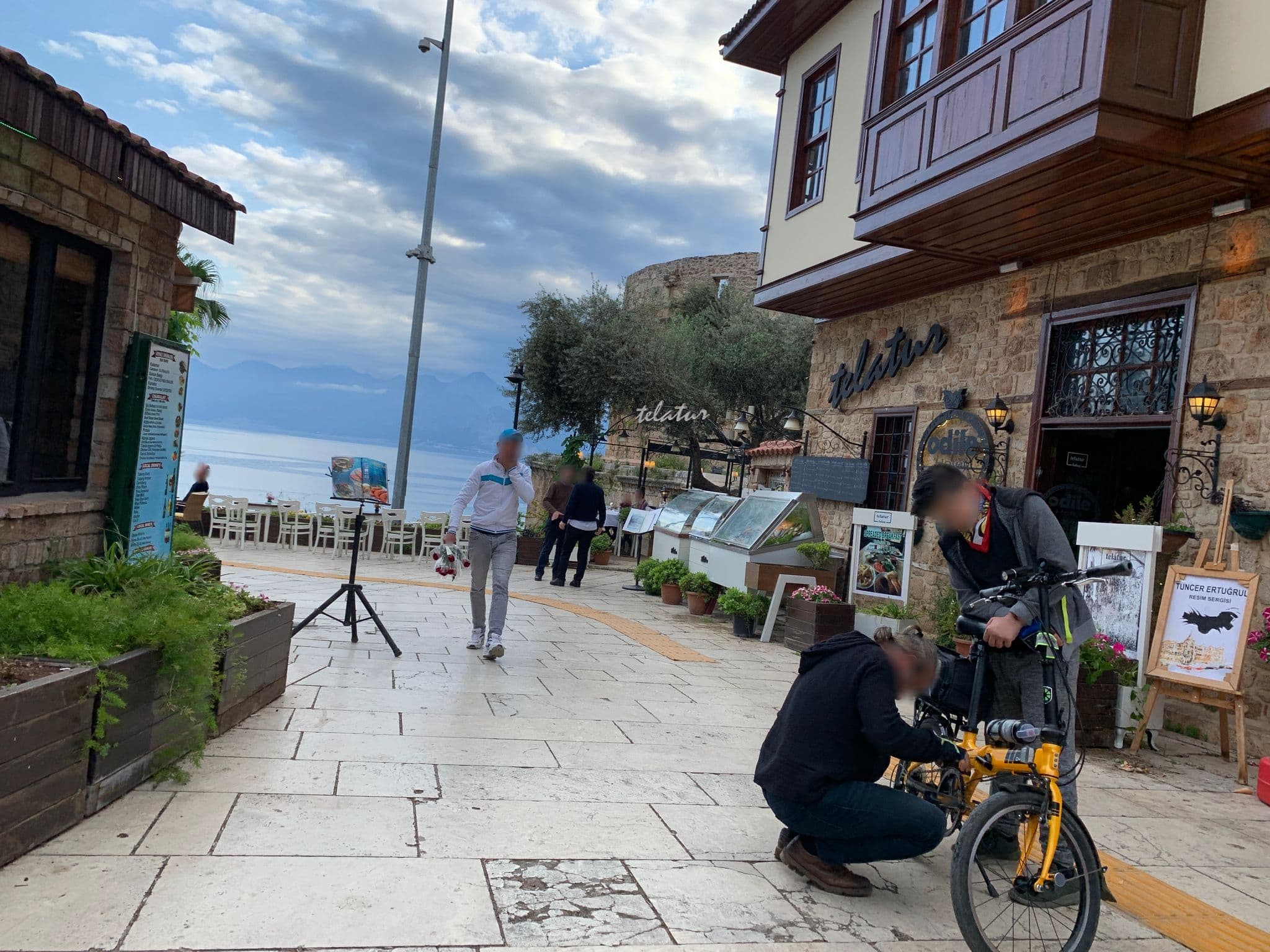 Street view near Odile Hotel Restaurant, Antalya — © empty (CC BY-SA · Mapillary)
