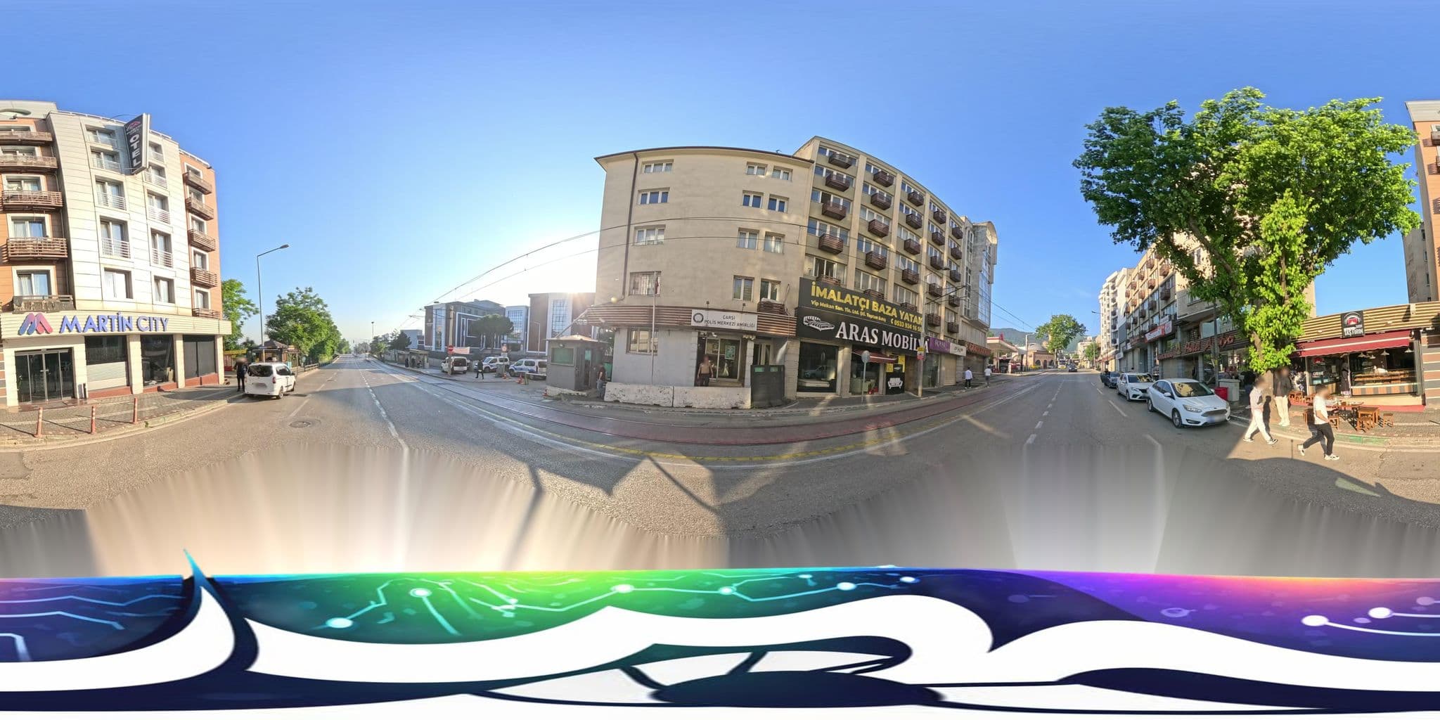 Street view near Gold Hotel 1, Bursa — © burakonder (CC BY-SA · Mapillary)