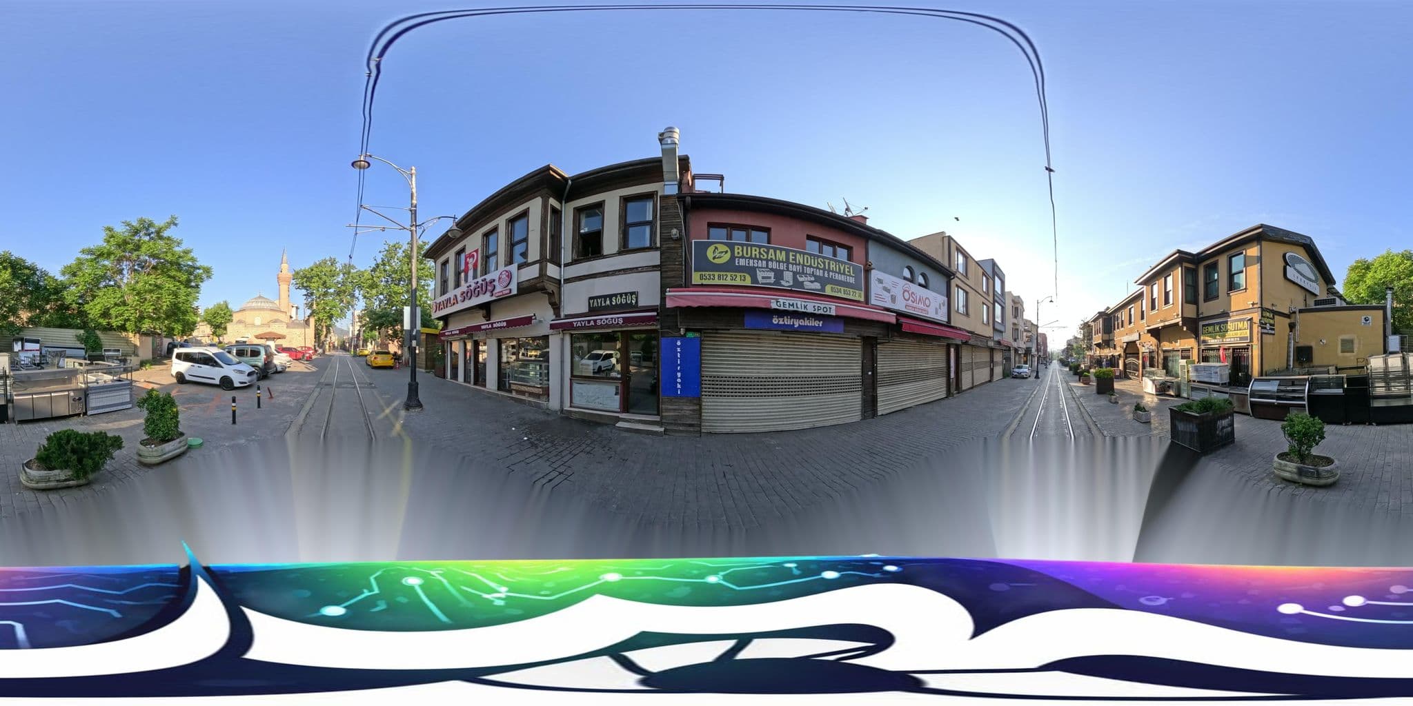 Street view near ULUDAĞ GRUP İPEKYOL OTEL PROJESİ, Bursa — © burakonder (CC BY-SA · Mapillary)