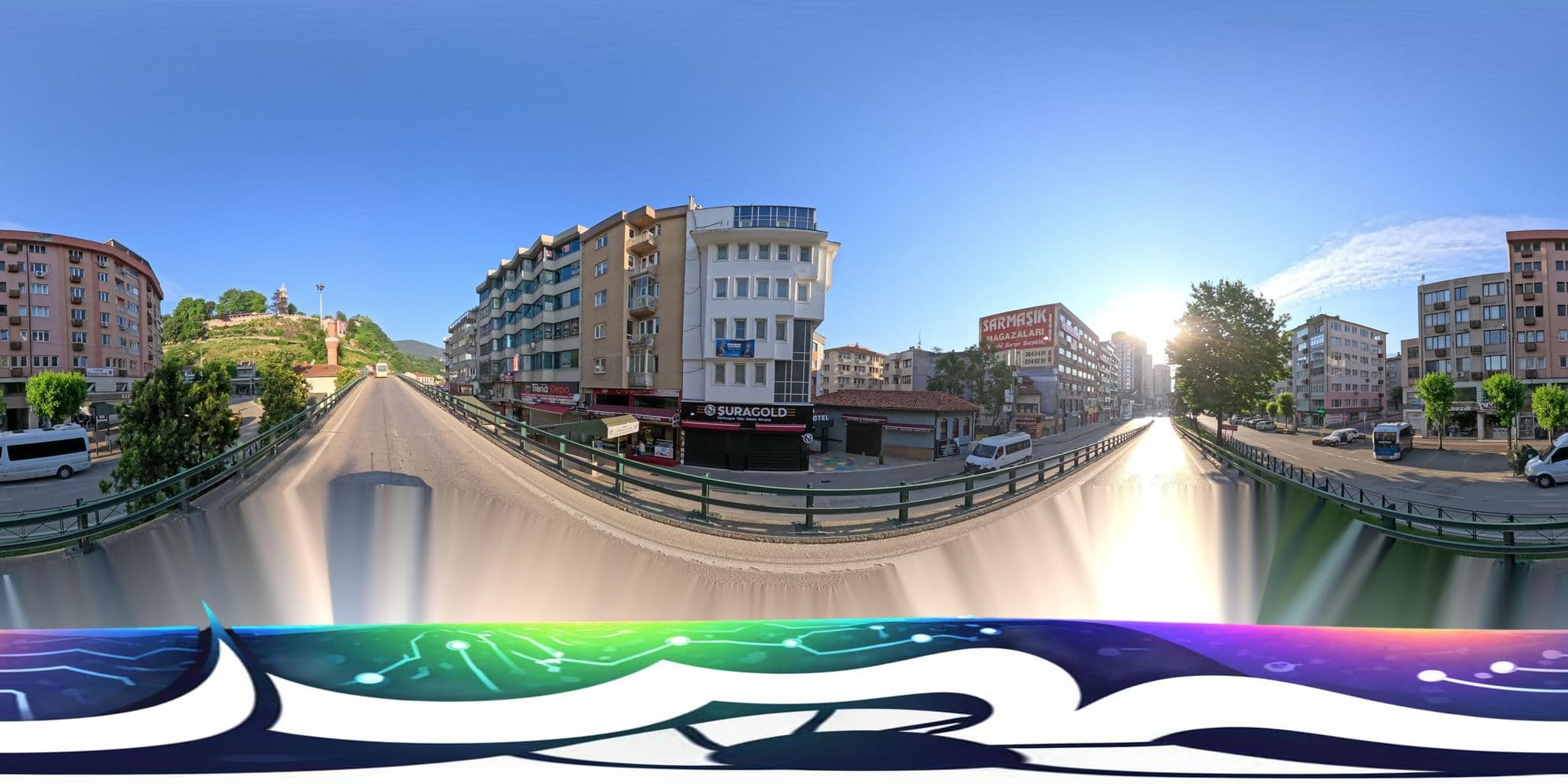 Street view near Asmin Hotel, Bursa — © burakonder (CC BY-SA · Mapillary)