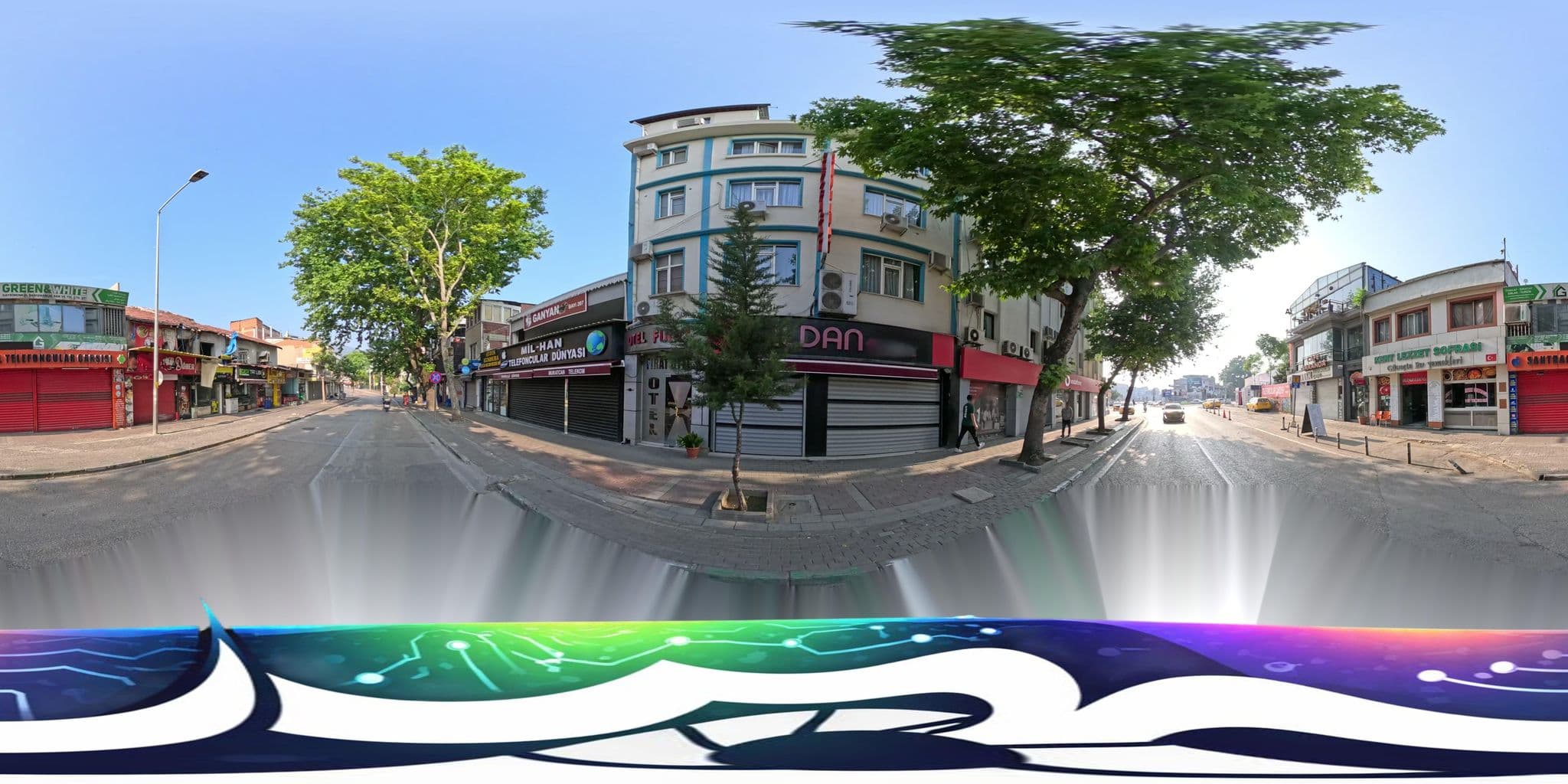 Street view near Otel Fırat, Bursa — © burakonder (CC BY-SA · Mapillary)
