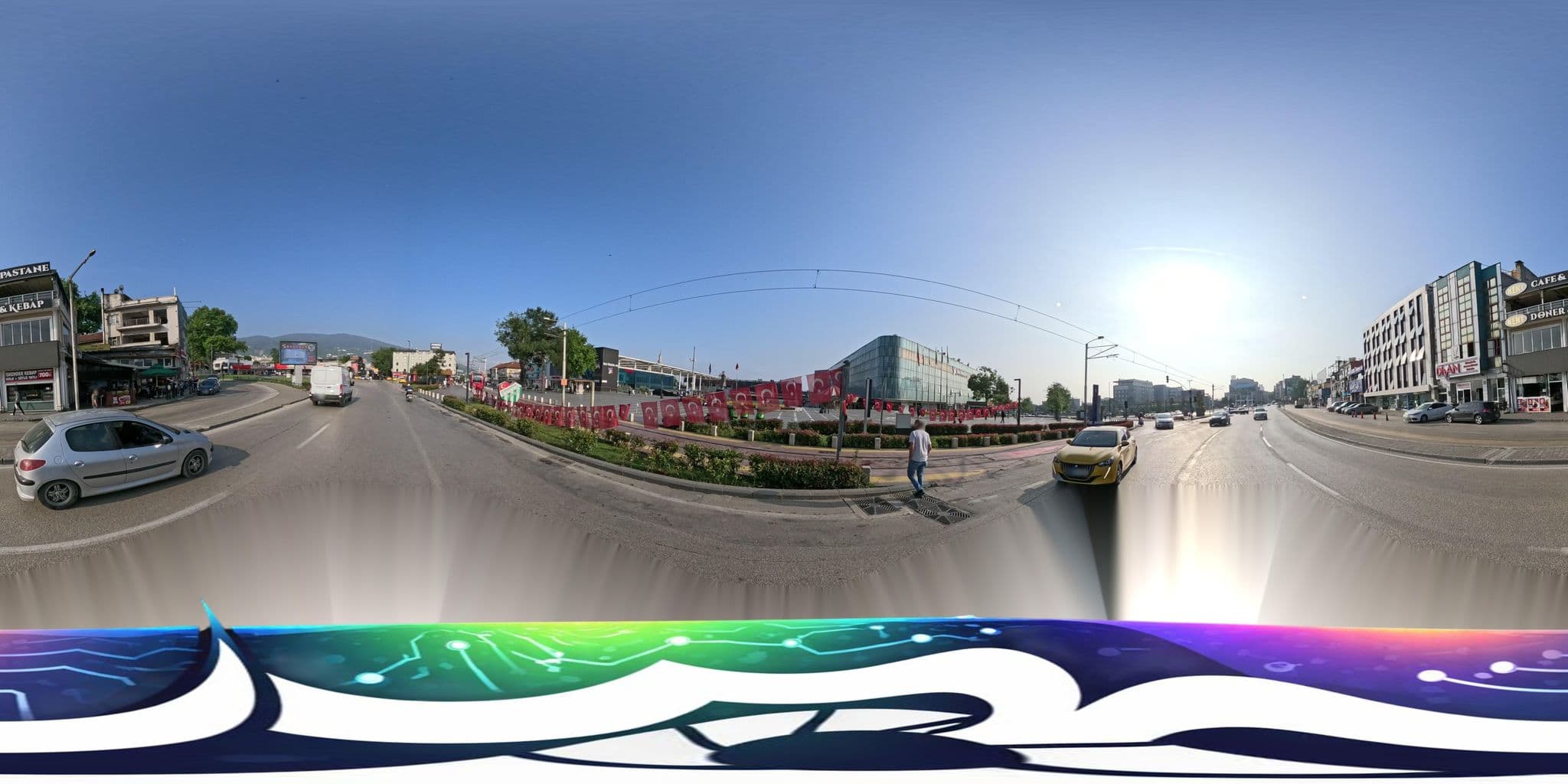 Street view near SENTRAL OTEL, Bursa — © burakonder (CC BY-SA · Mapillary)