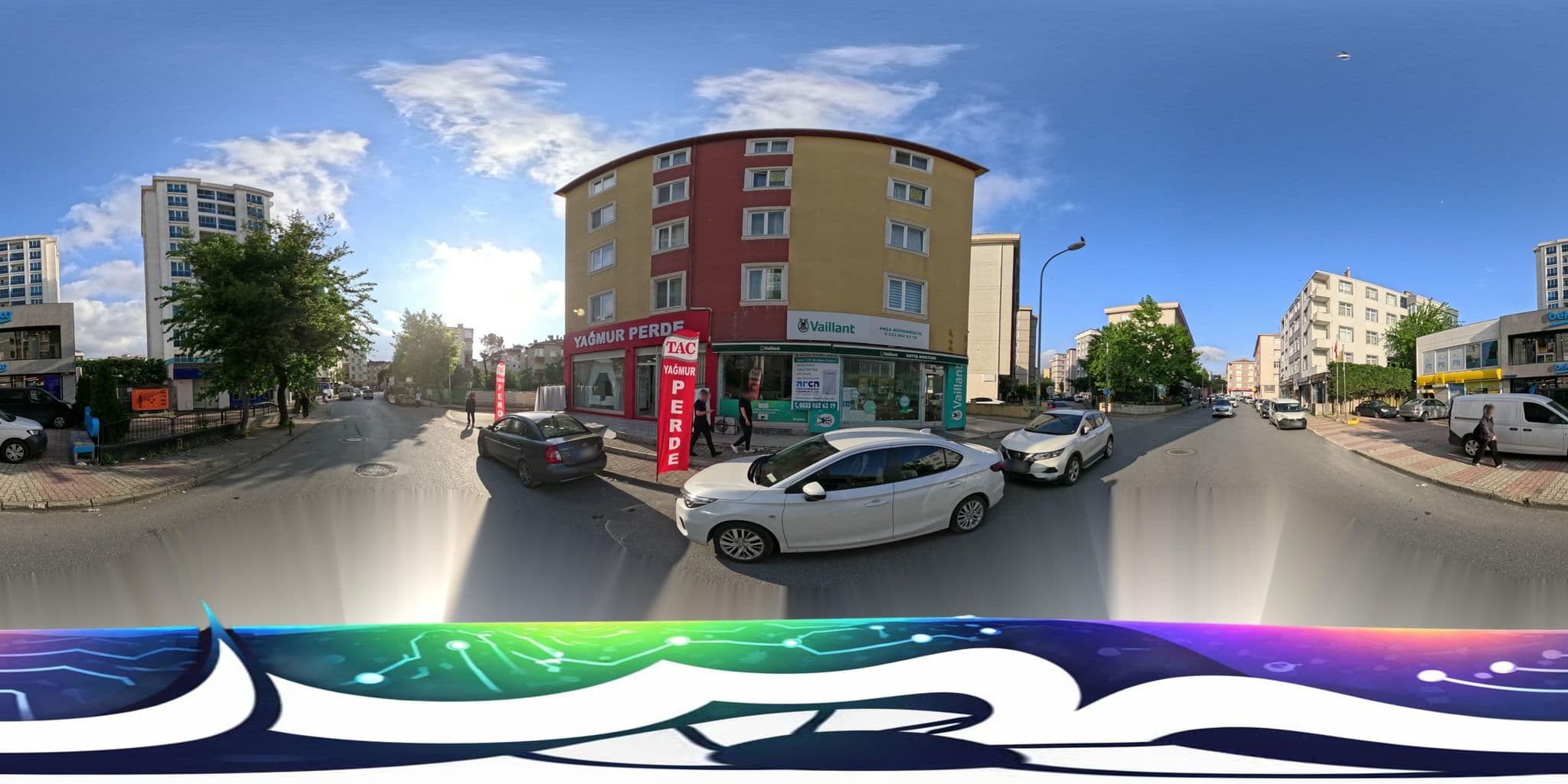 Street view near _Ç_K_ Paradise, Maltepe — © burakonder (CC BY-SA · Mapillary)