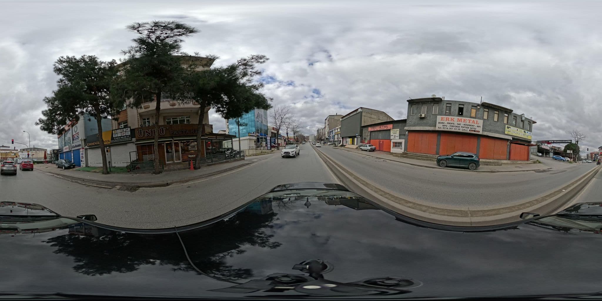 Street view near Ademus Hotel 〽️, Sultanbeyli — © burakonder (CC BY-SA · Mapillary)