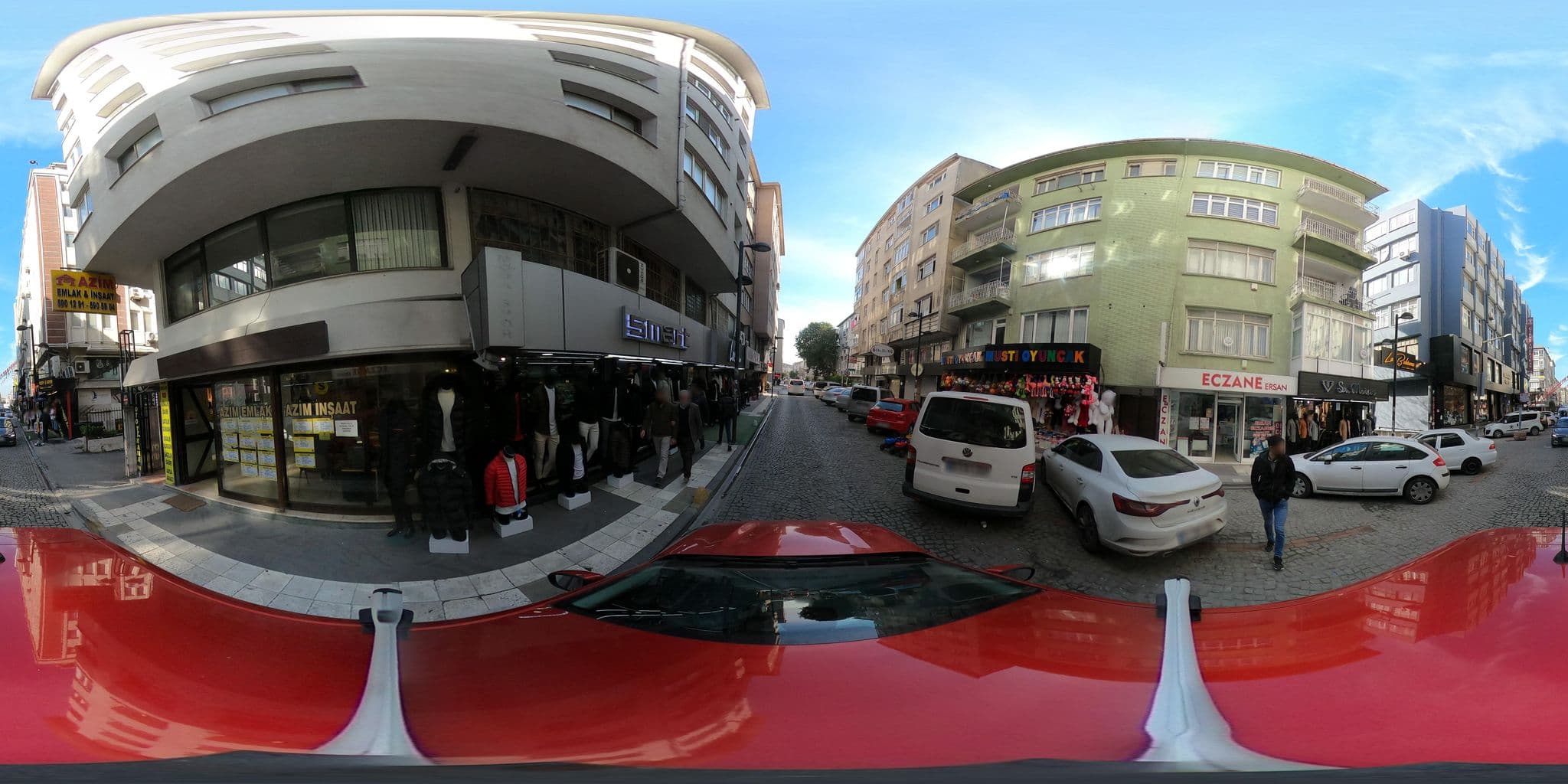 Street view near Han Residance Lüks Hotel, Yakuplu — © ademturkmen (CC BY-SA · Mapillary)