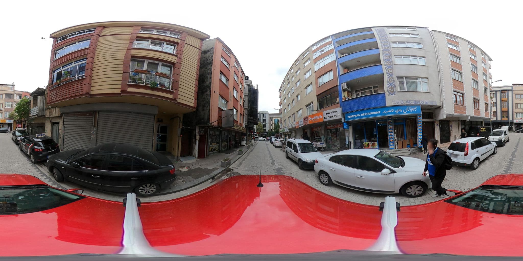 Street view near Sefakoy Cetin Apart, Küçükçekmece — © ademturkmen (CC BY-SA · Mapillary)