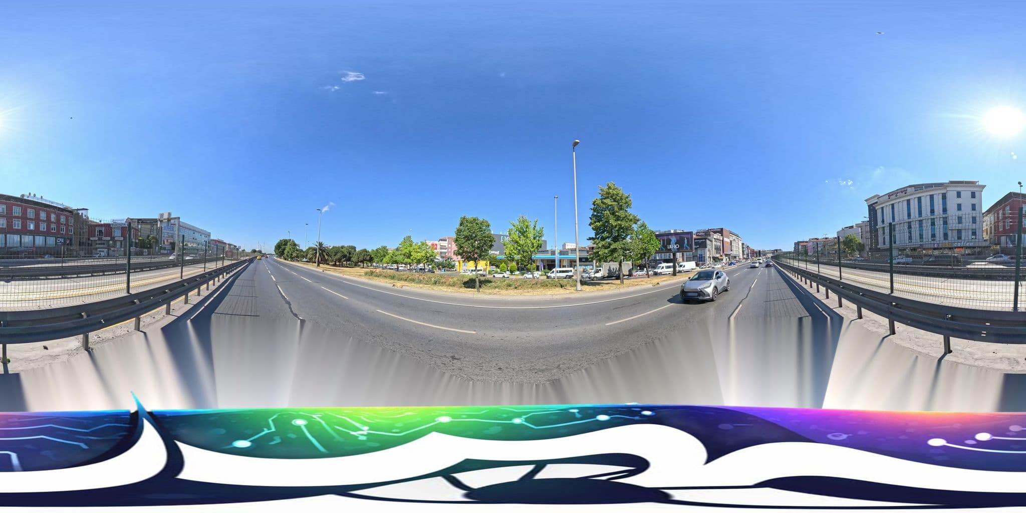 Street view near Fair Hotel, Küçükçekmece — © burakonder (CC BY-SA · Mapillary)