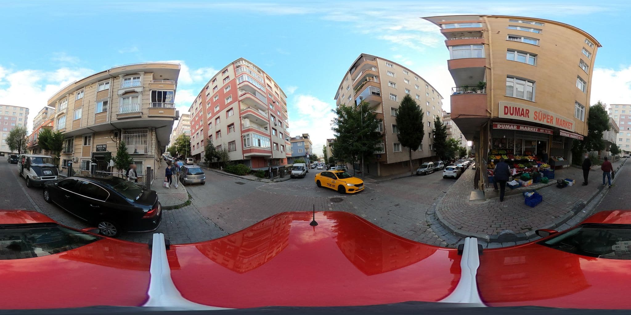 Street view near Rodison Hotel, Küçükçekmece — © ademturkmen (CC BY-SA · Mapillary)