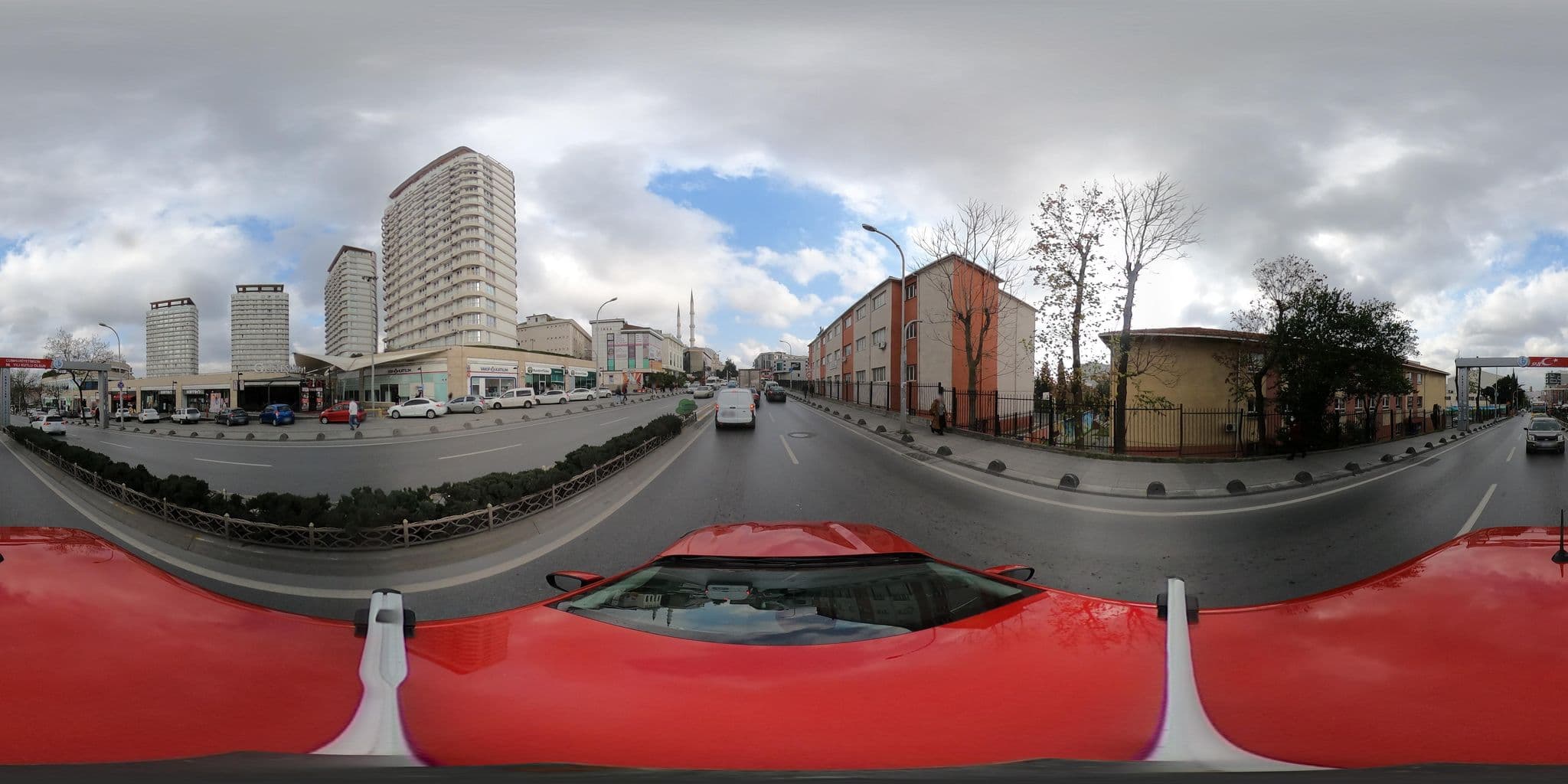 Street view near holiday, Bağcılar — © ademturkmen (CC BY-SA · Mapillary)