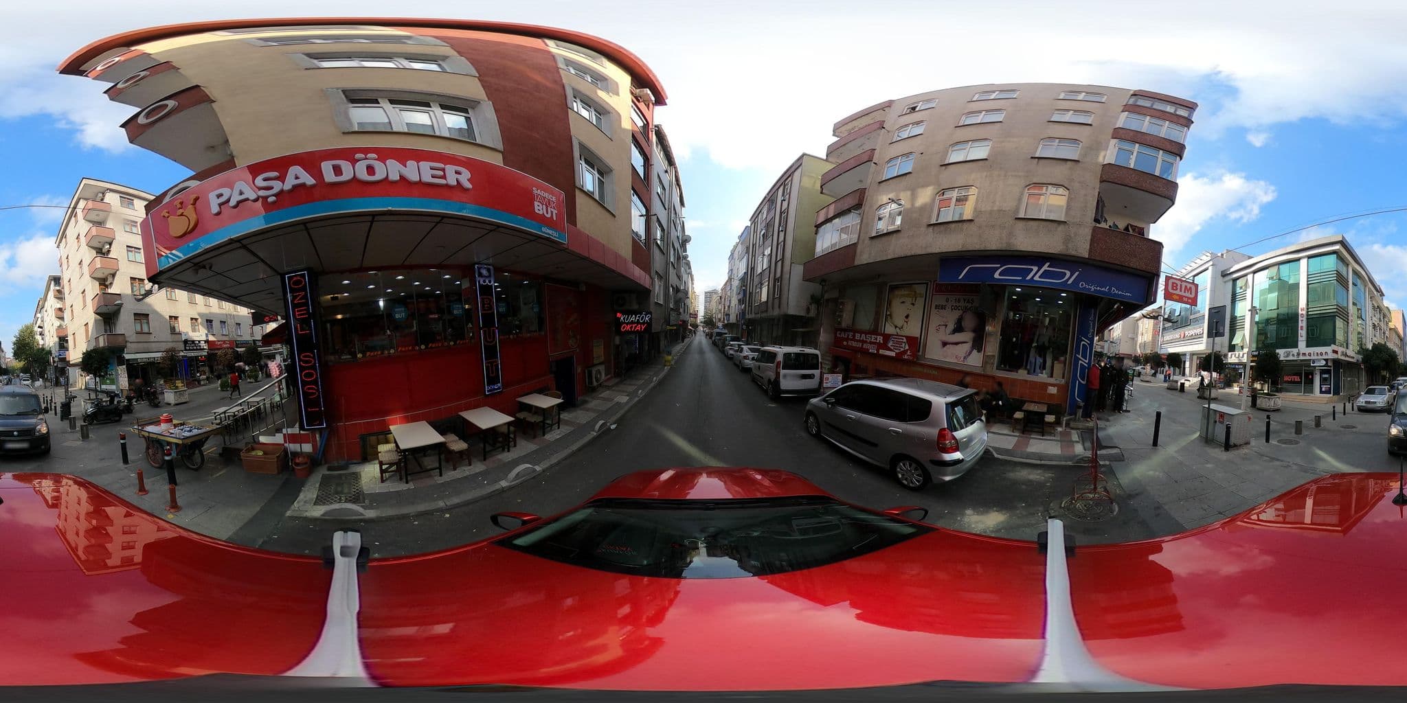 Street view near De Maison Airport Hotel, Bağcılar — © ademturkmen (CC BY-SA · Mapillary)