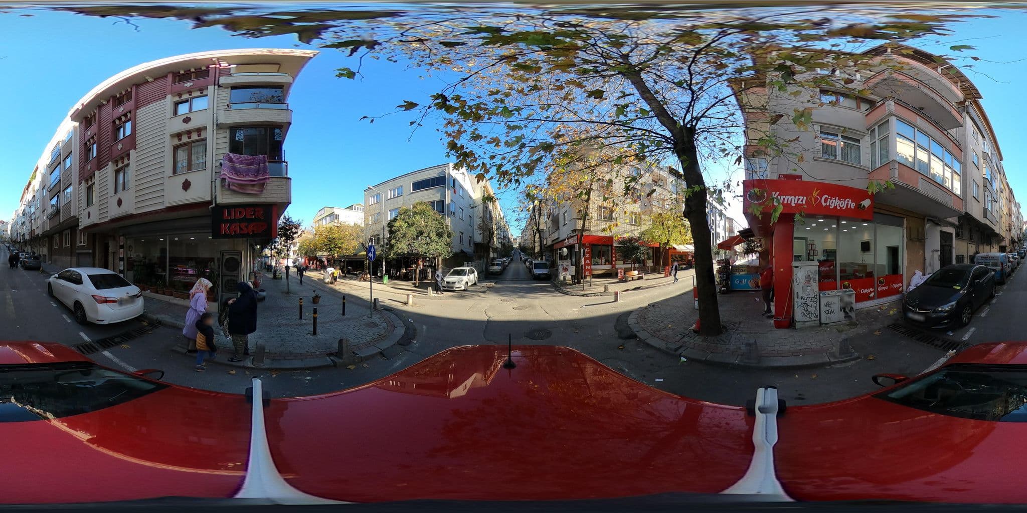 Street view near The St. Rigers Istanbul Hotel, Esenler — © ademturkmen (CC BY-SA · Mapillary)