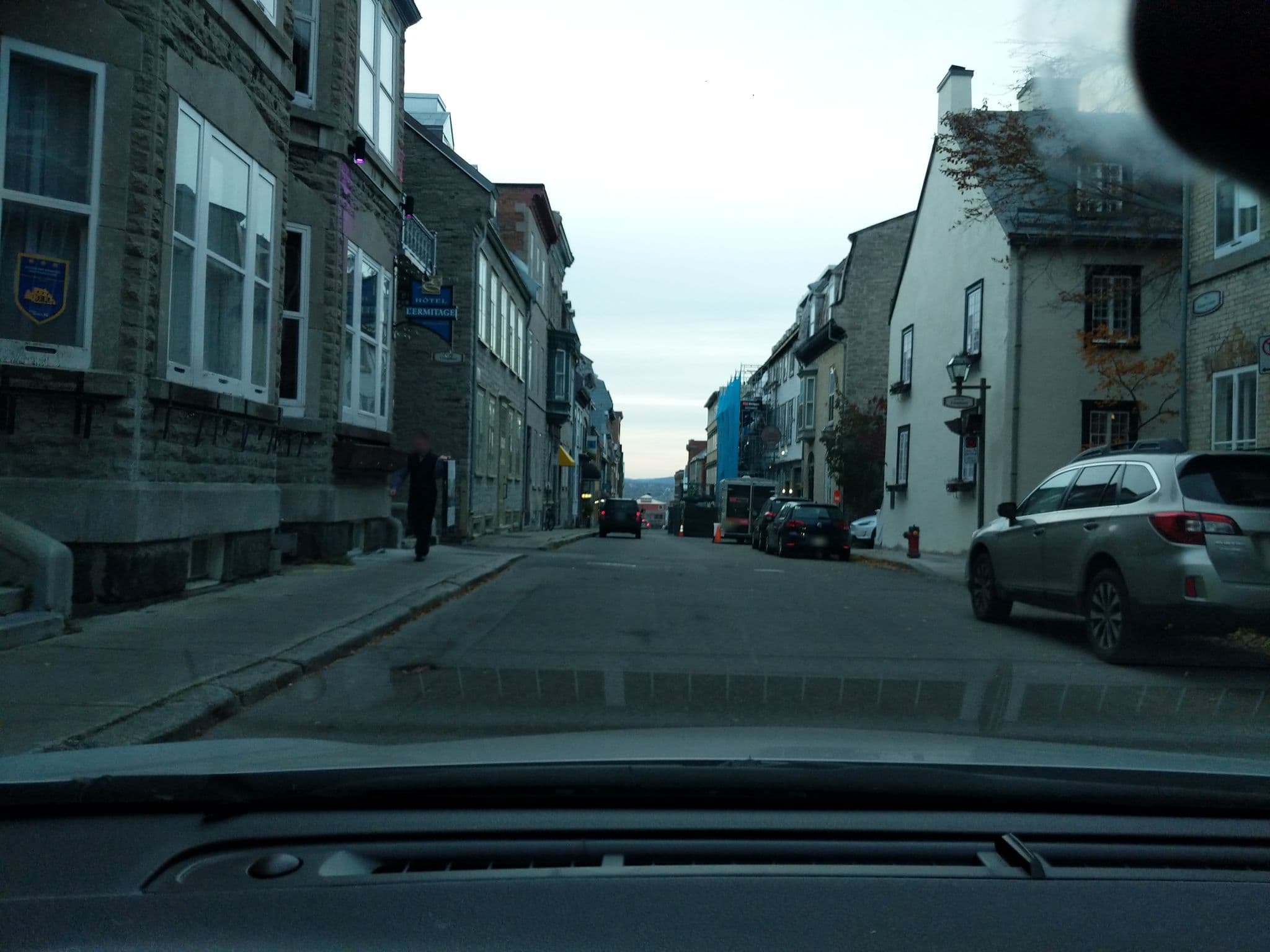 Street view near Au Petit Hôtel, Québec — © daudrain (CC BY-SA · Mapillary)